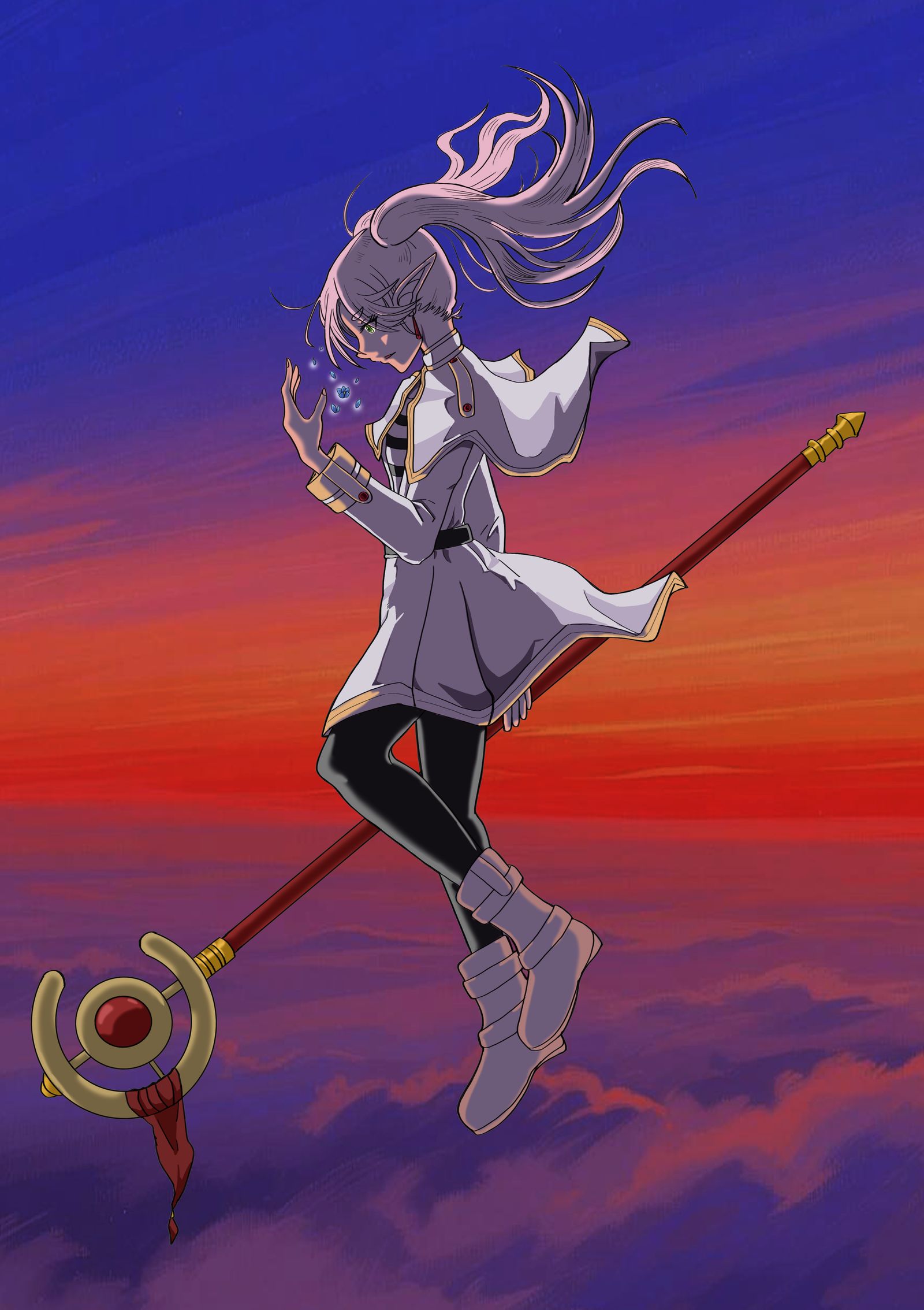 芙莉莲插画图片壁纸