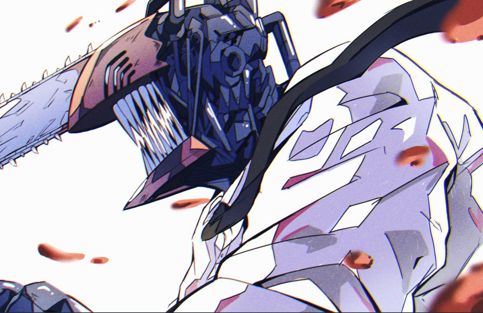 Chain saw man-二次創作插图