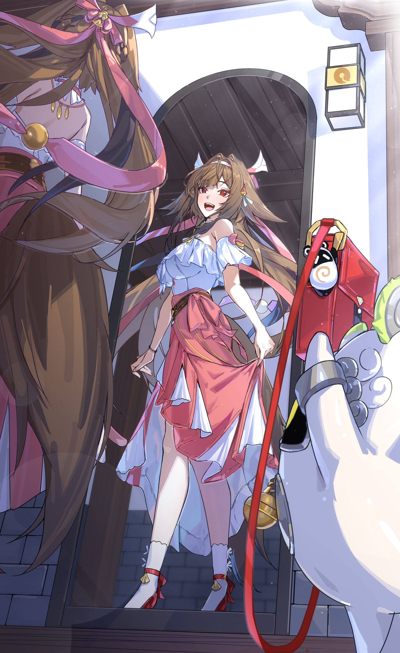 デートの準備插画图片壁纸