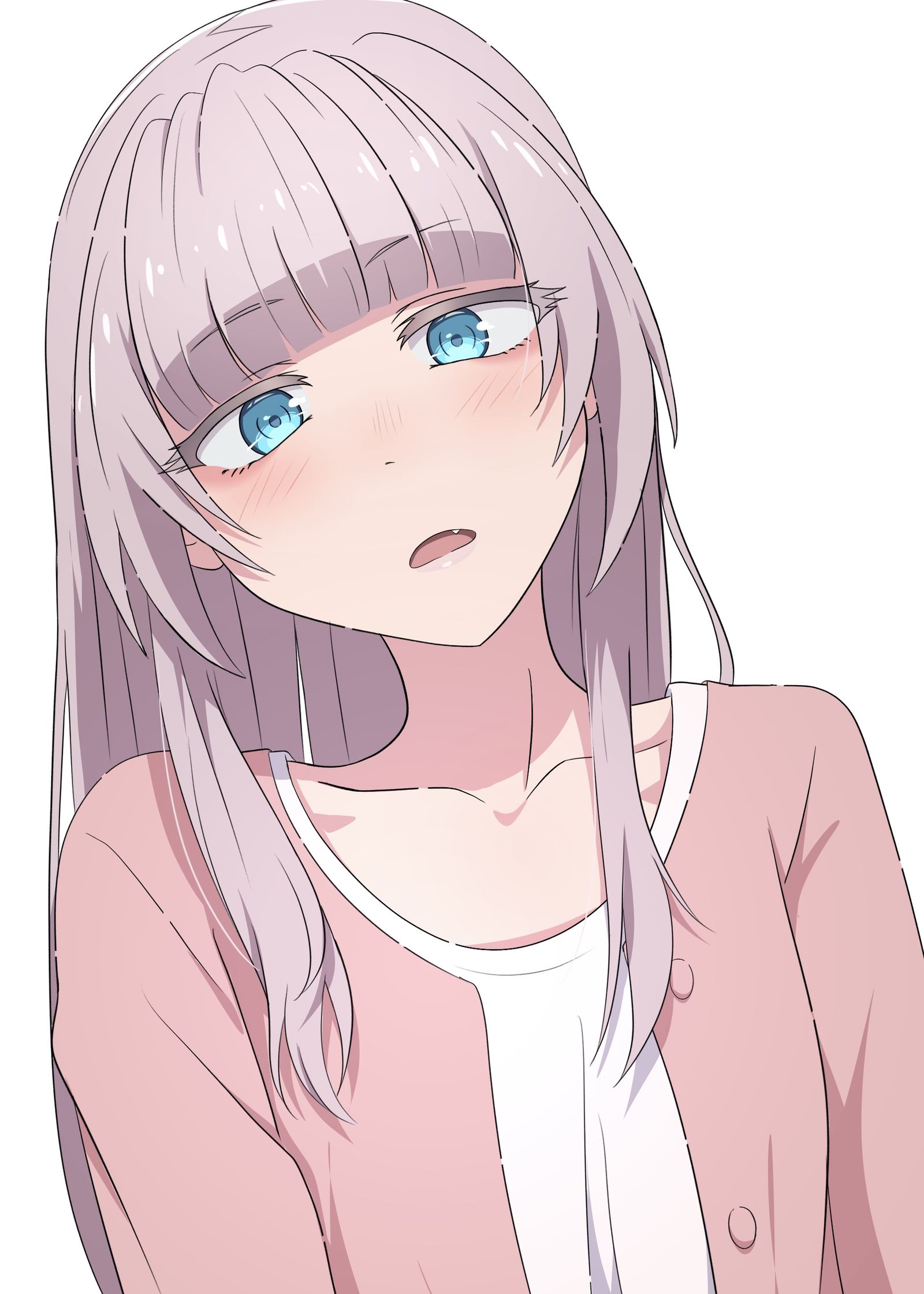 髪下ろしナズナちゃん插画图片壁纸