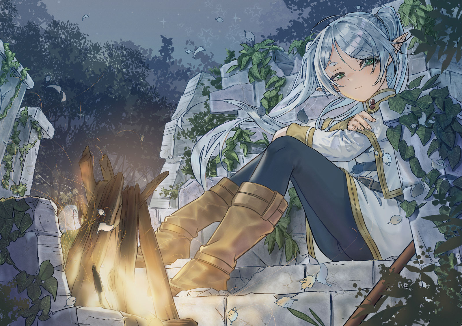 独り-插图女孩子