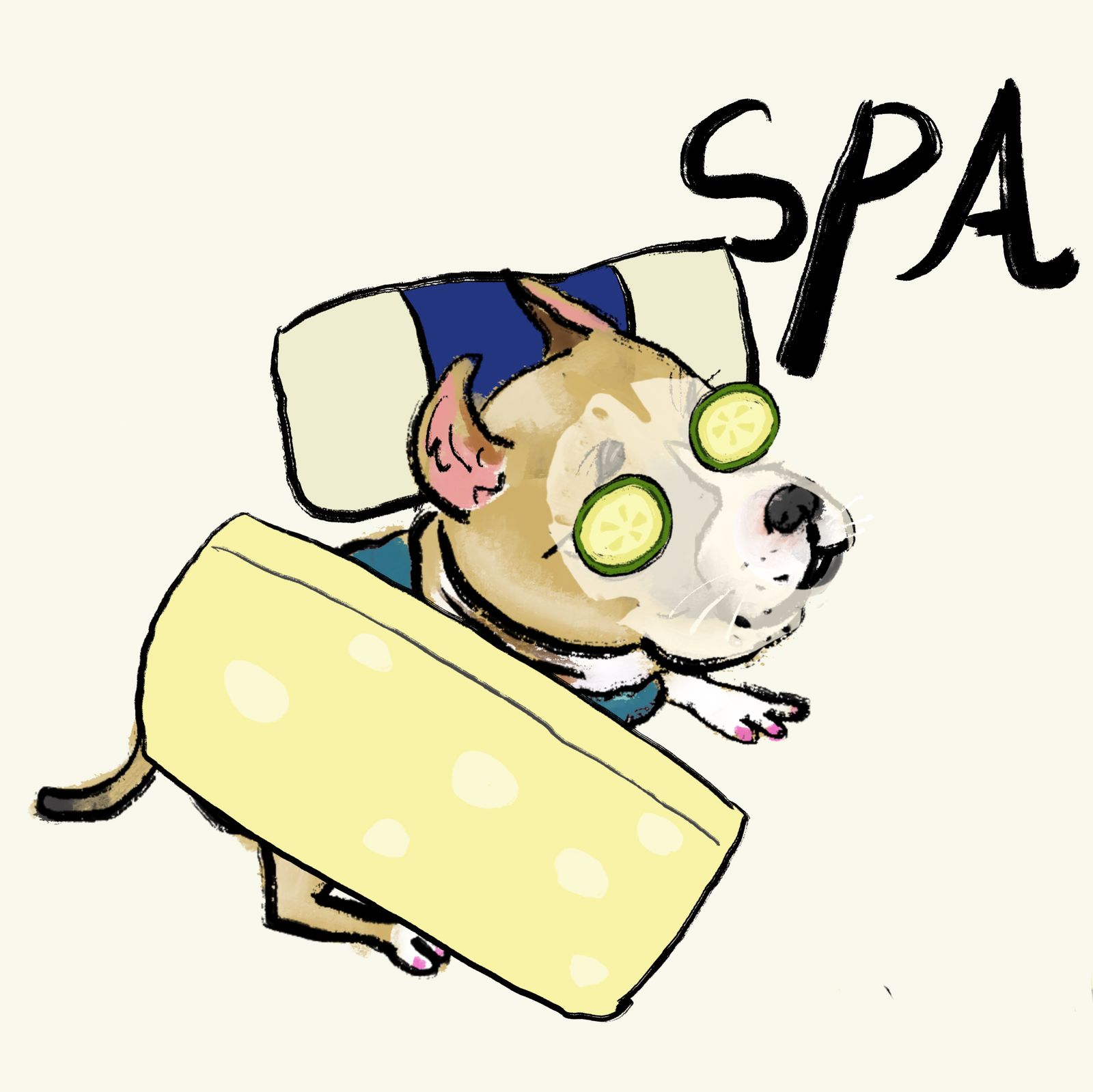 狗狗板绘头像同人高清图