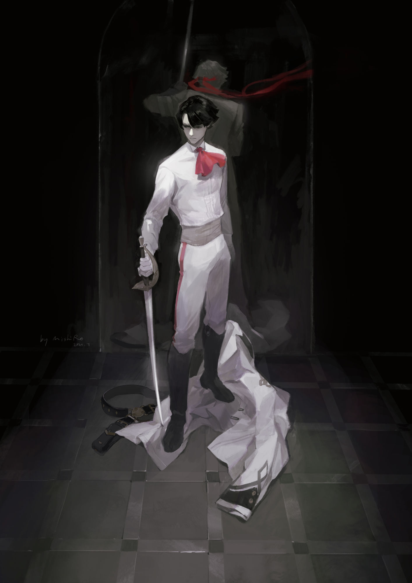 大英的检察官插画图片壁纸