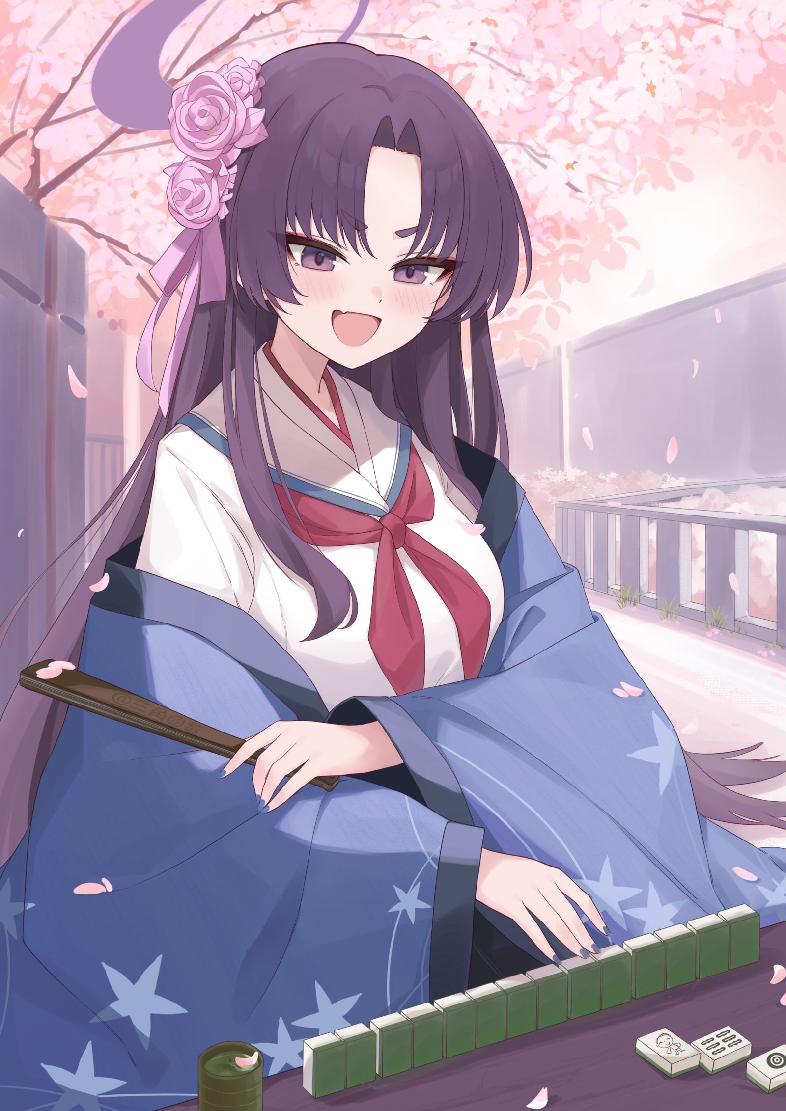 勘解由小路ユカリ插画图片壁纸