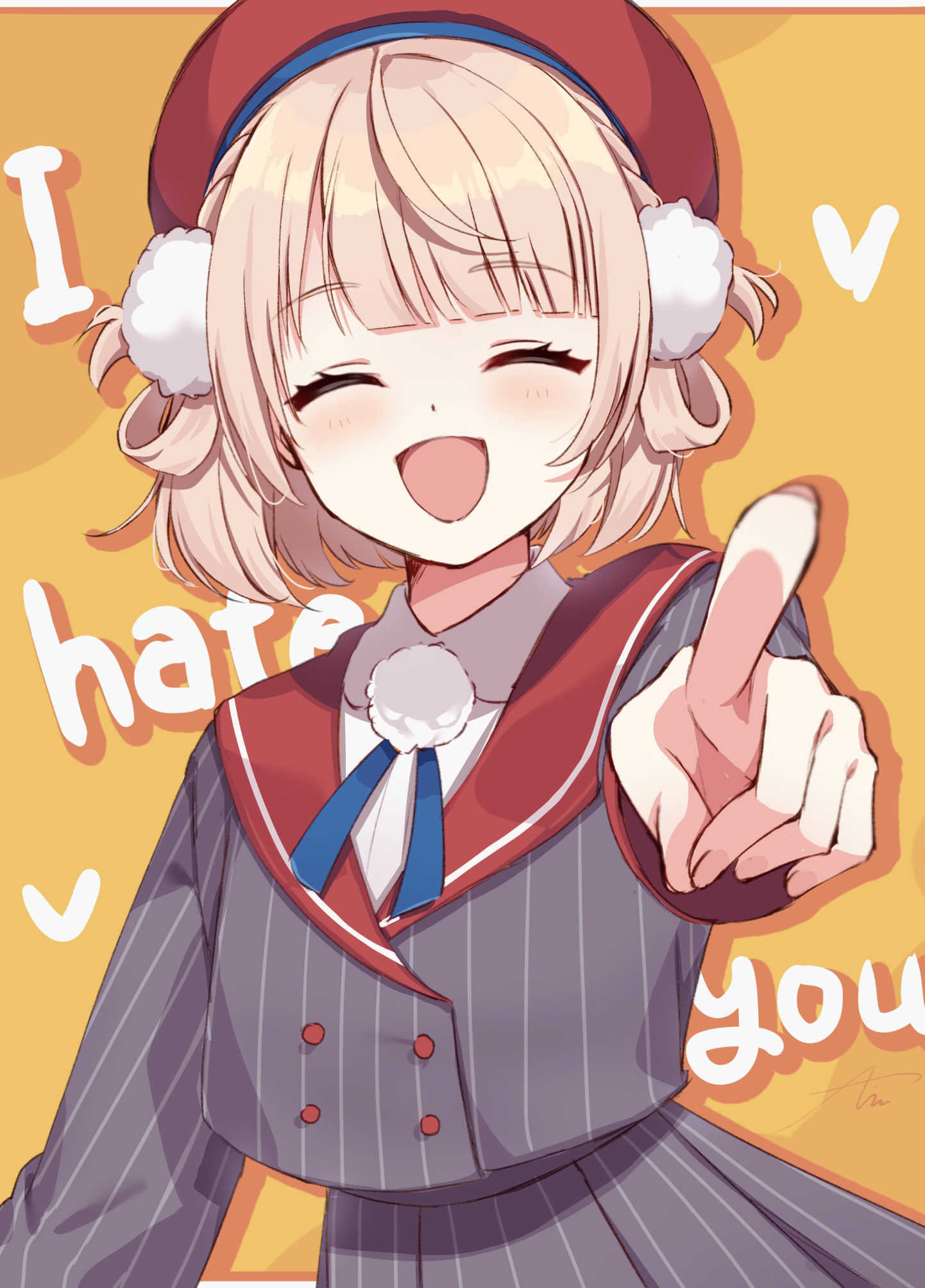 愛を込めて♡插画图片壁纸