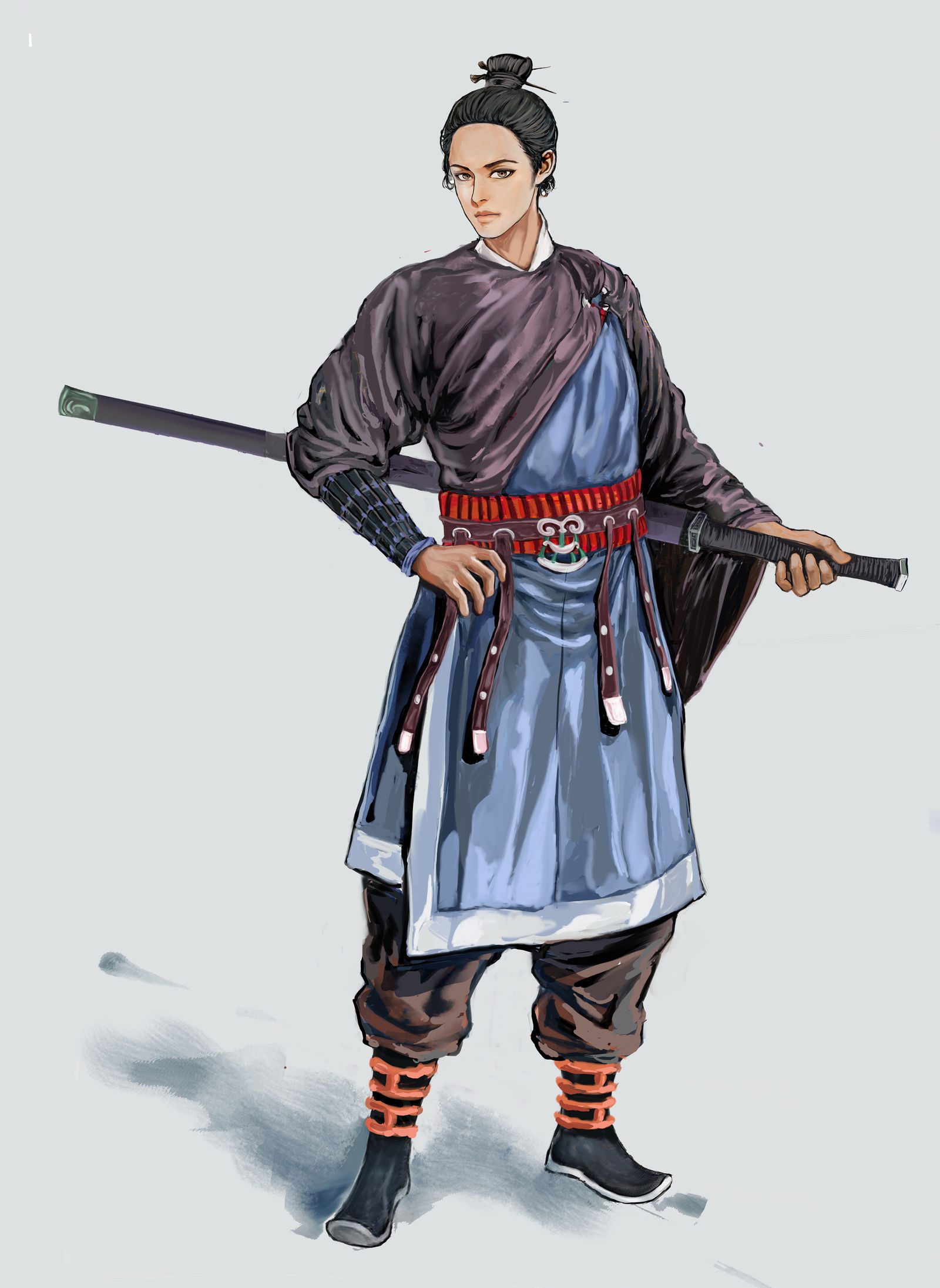 青剑御史 高济忠插画图片壁纸