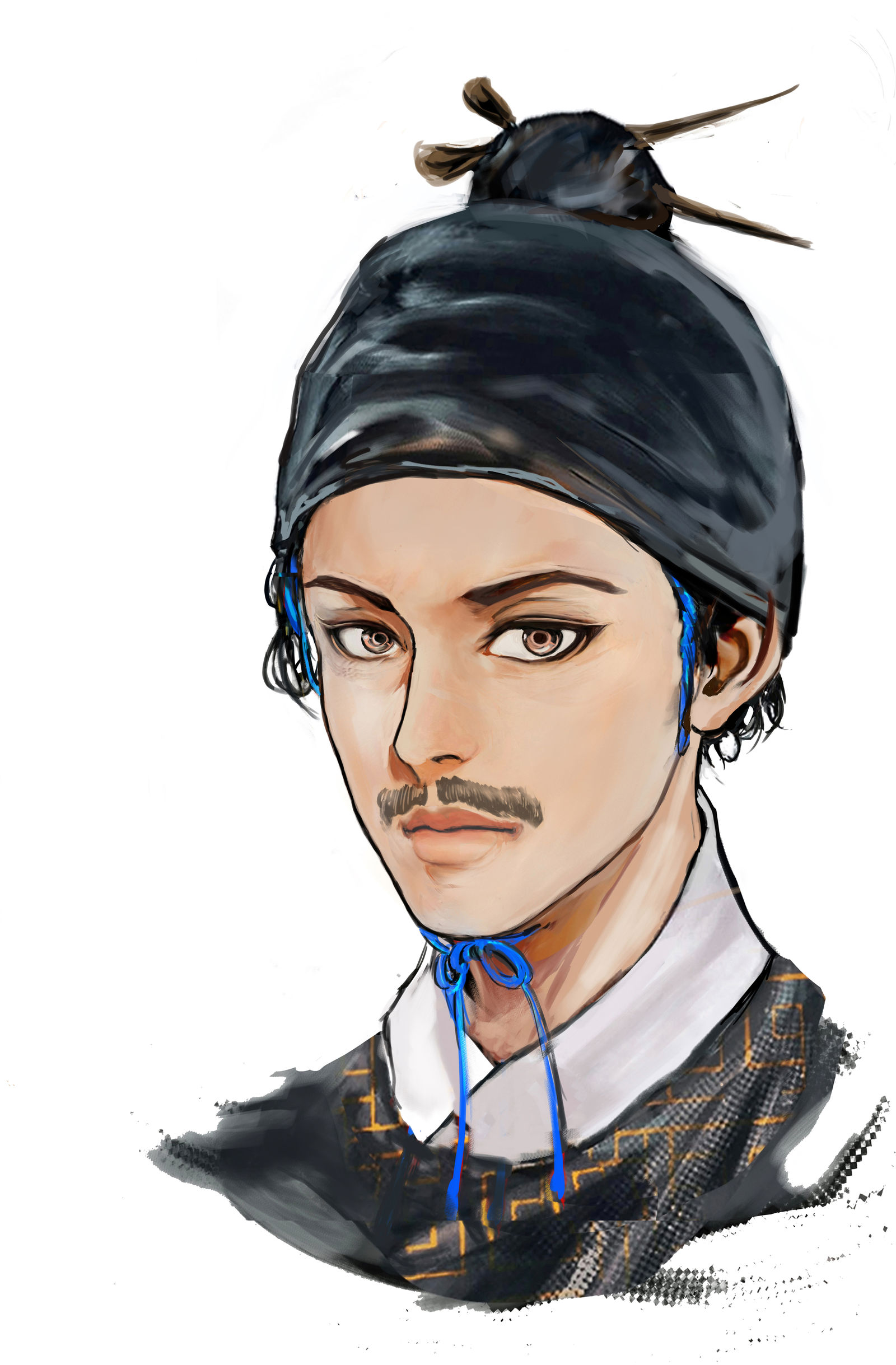 青剑御史 高济忠插画图片壁纸