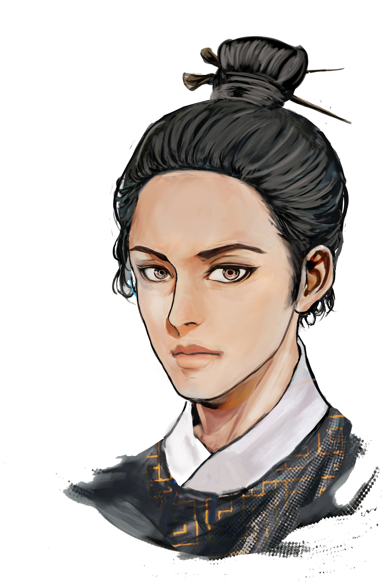 青剑御史 高济忠插画图片壁纸