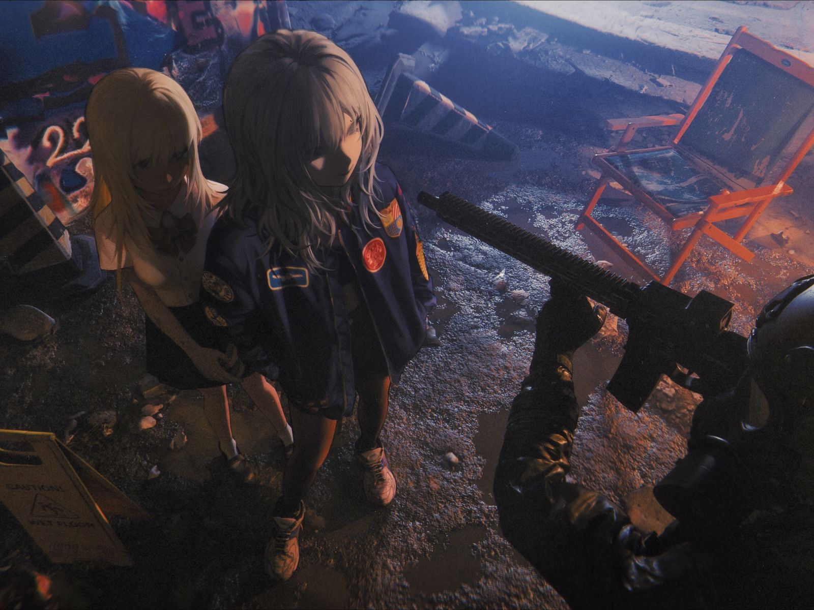 < 。>插画图片壁纸