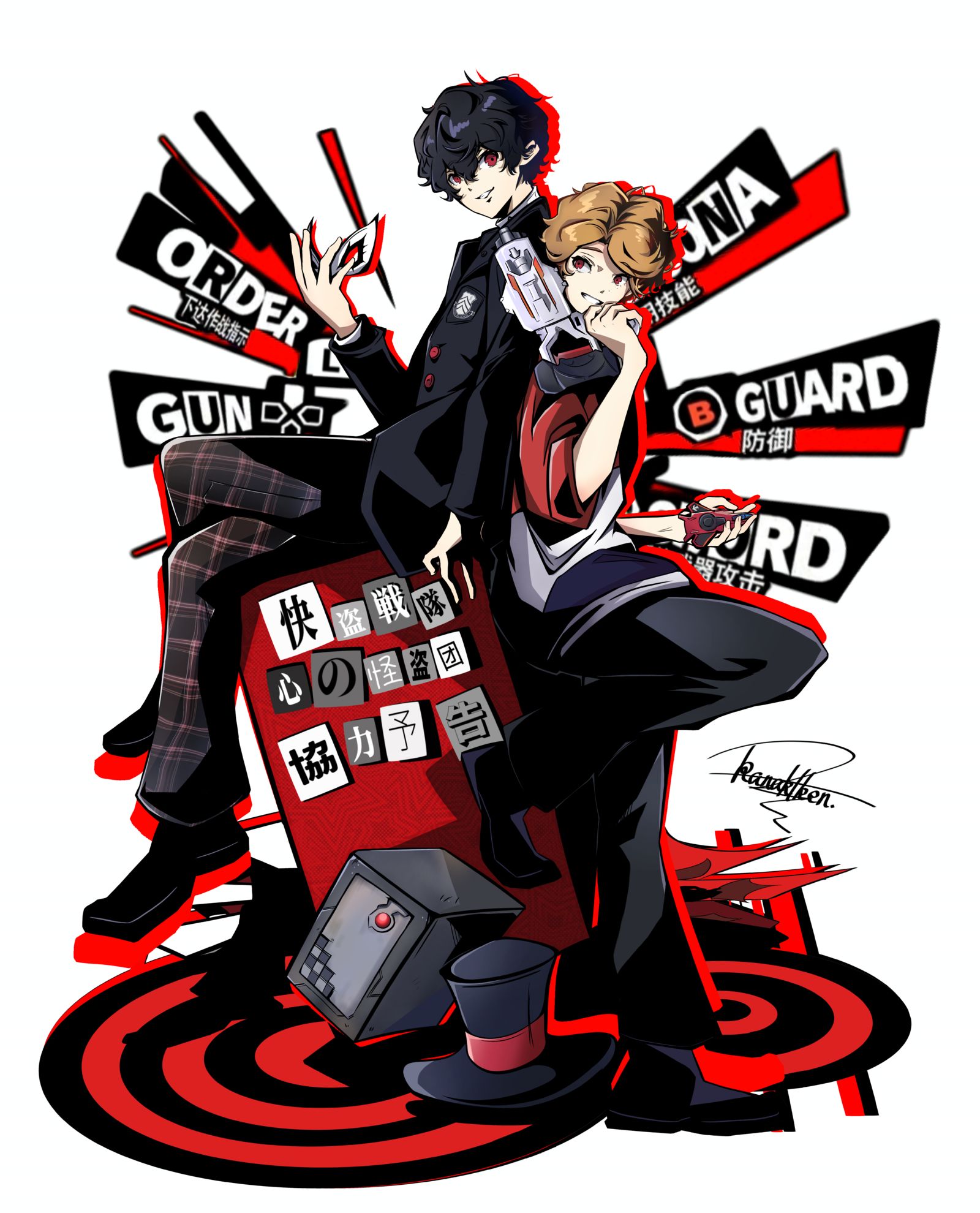 同为小偷头目的两人...