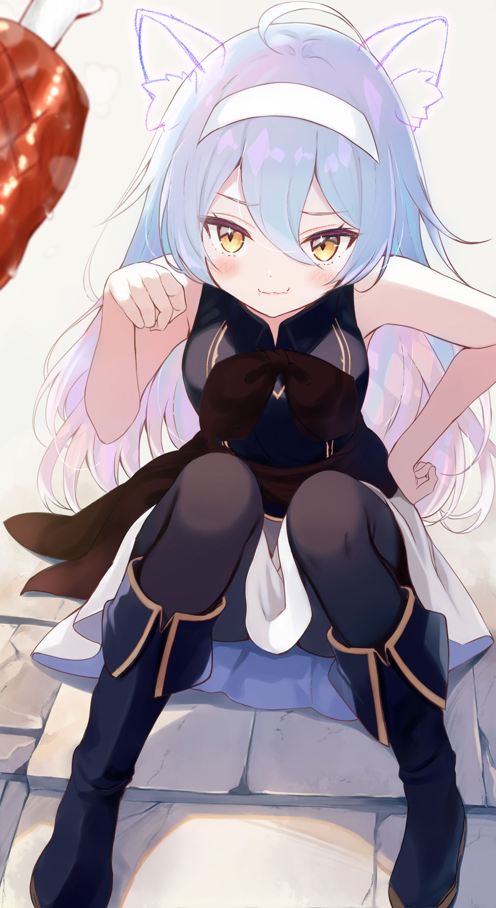 餌付け插画图片壁纸