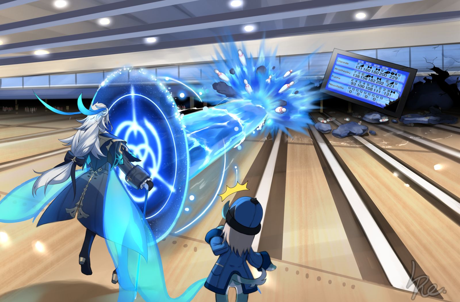 ヌヴィレット「泡沫となるがいい...!!!(ヤケクソ)」