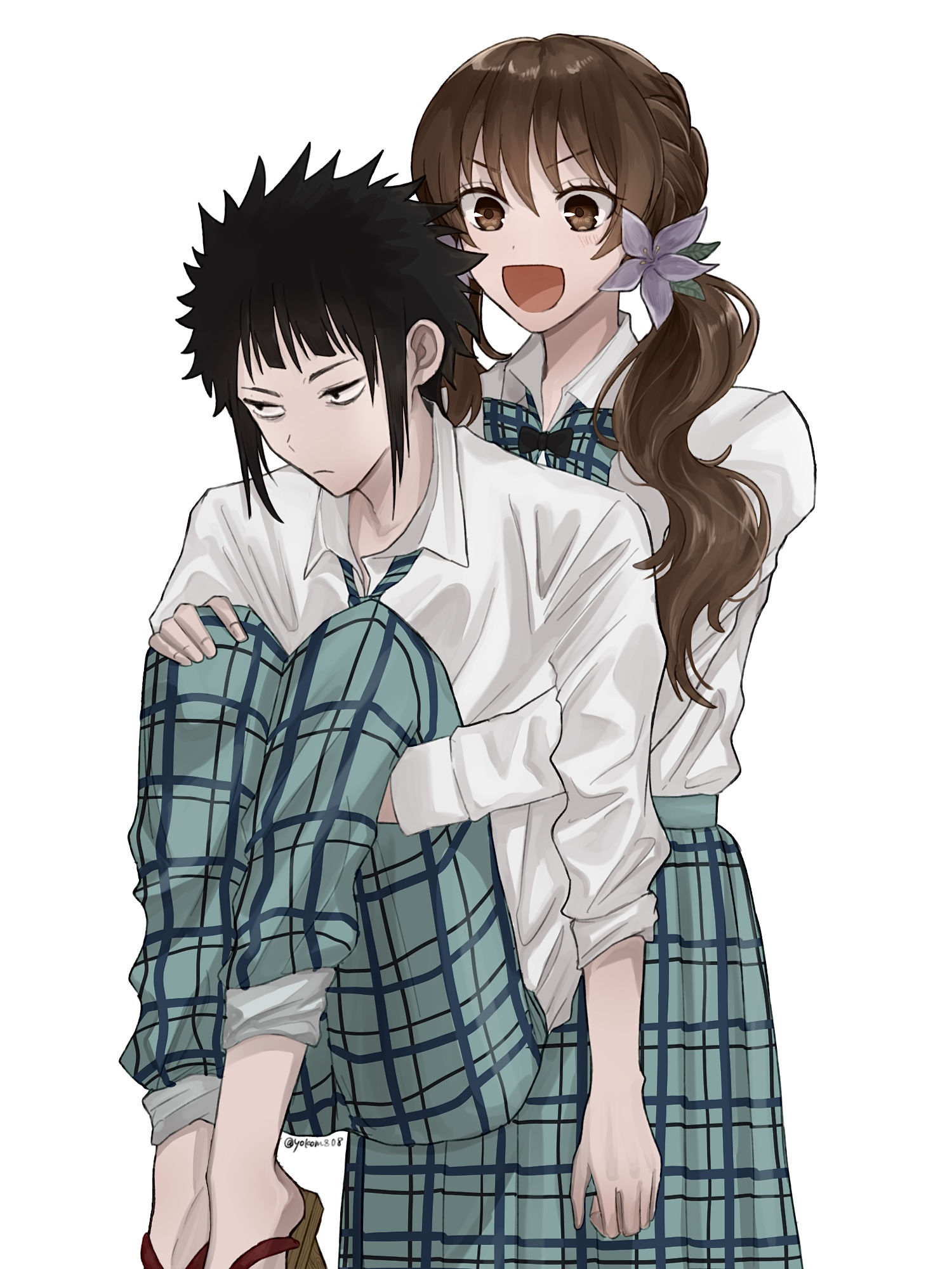 梗詩魚まとめ插画图片壁纸