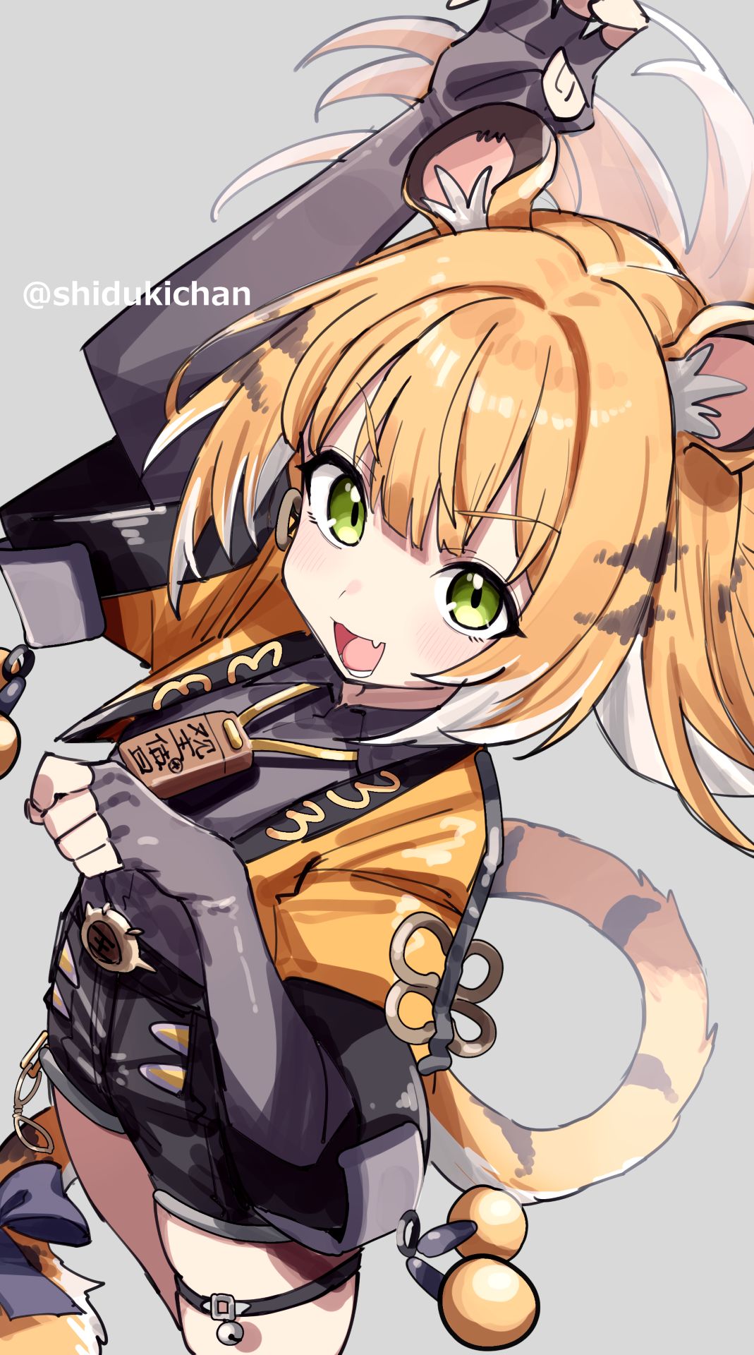 橘福福插画图片壁纸