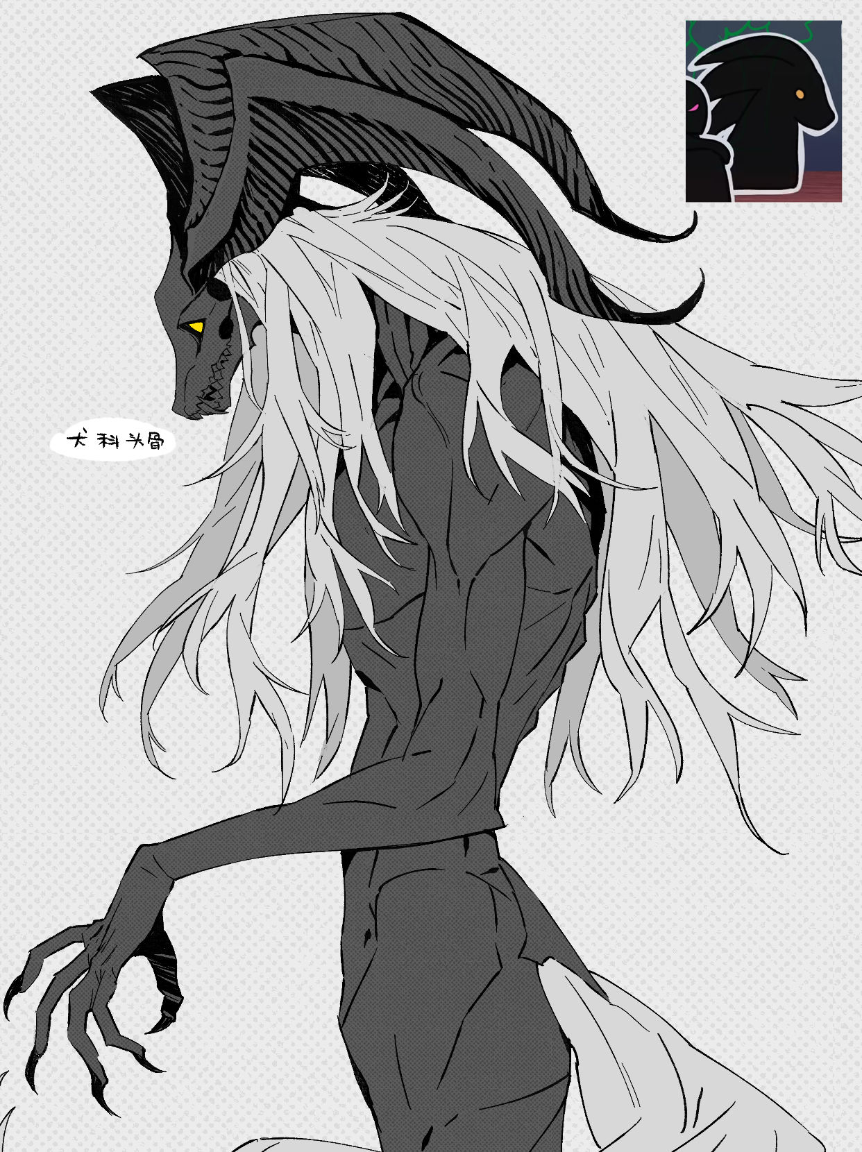 the freak circus | 人外男女 | log插画图片壁纸