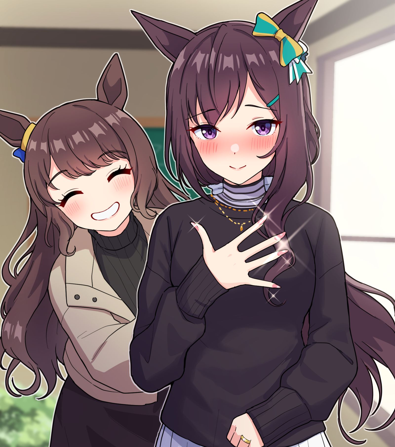 (元画像リンク有)ネイルしてもらったドーベル(32歳)插画图片壁纸