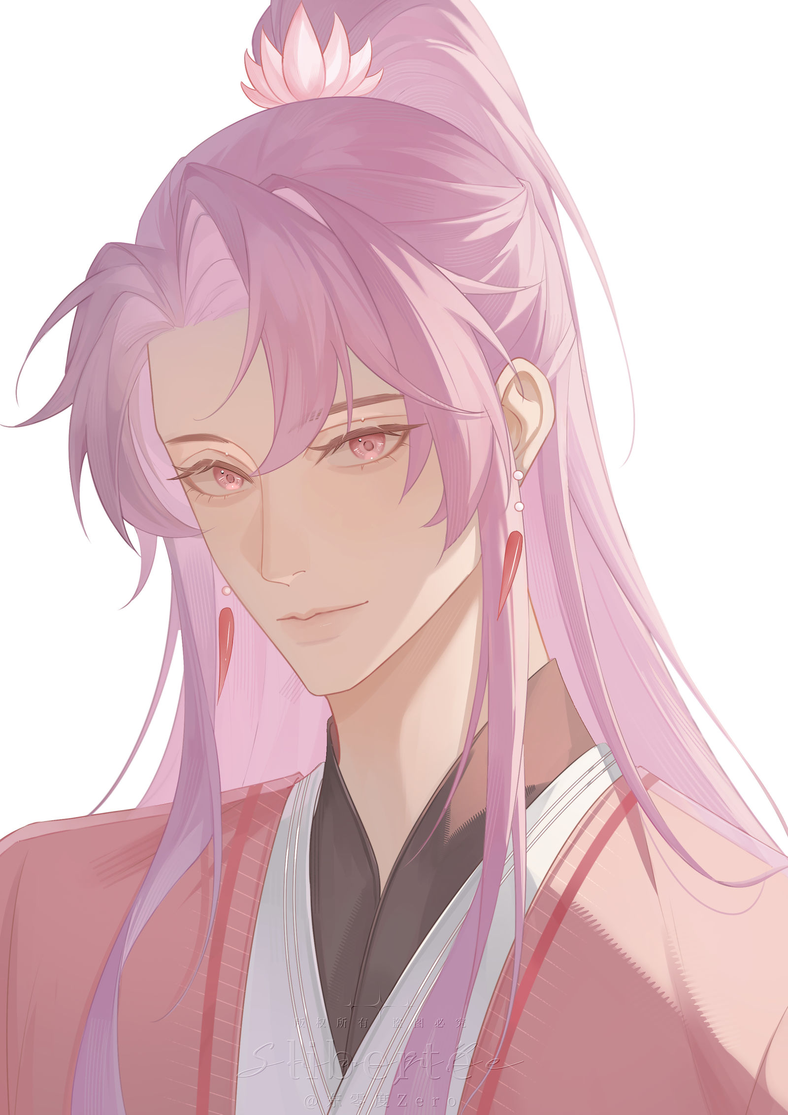 摸一下，不可以吗？插画图片壁纸