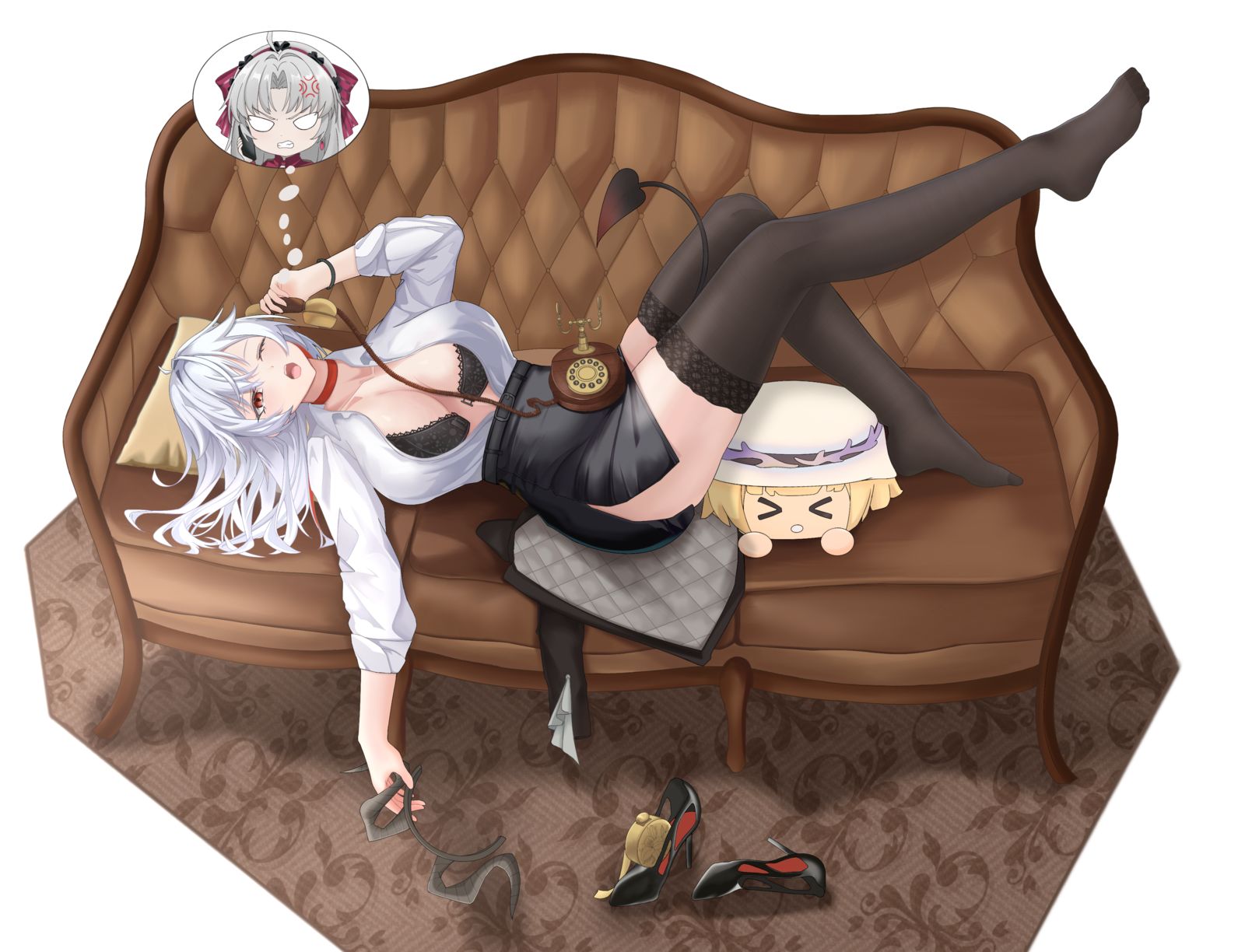 午休的赞妮头像同人高清图