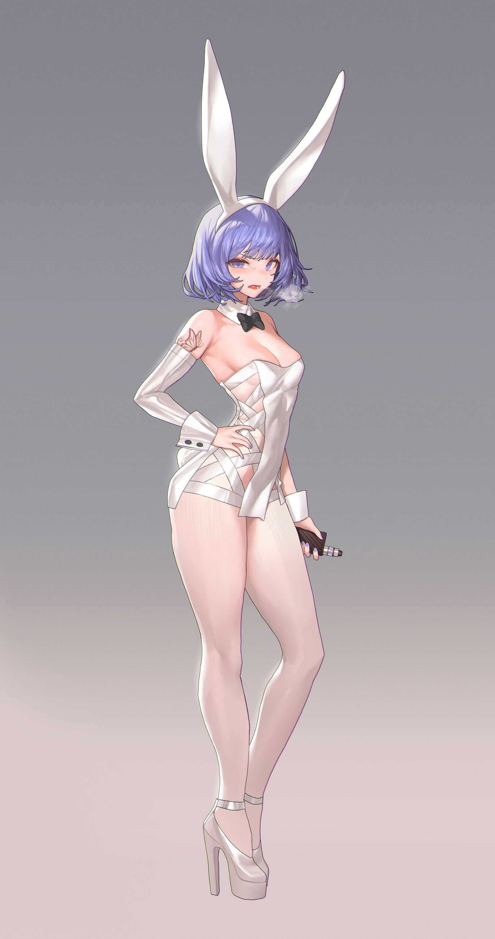 Bunny Trio插画图片壁纸