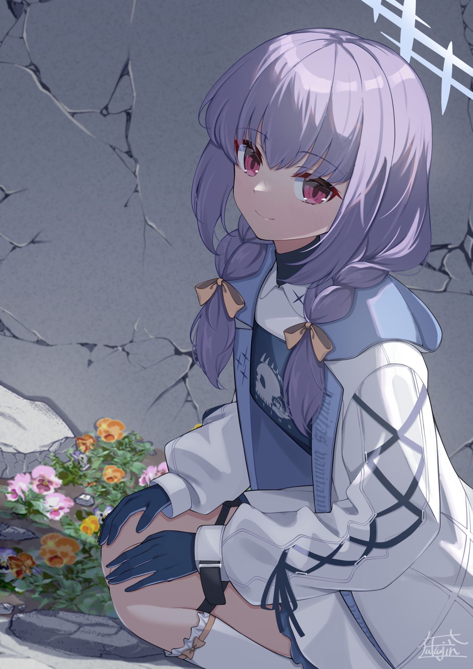 綺麗に咲いたよ、先生插画图片壁纸