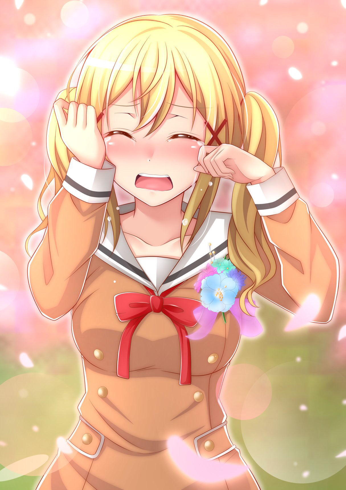 バンドリ 市ヶ谷有咲 卒業头像同人高清图