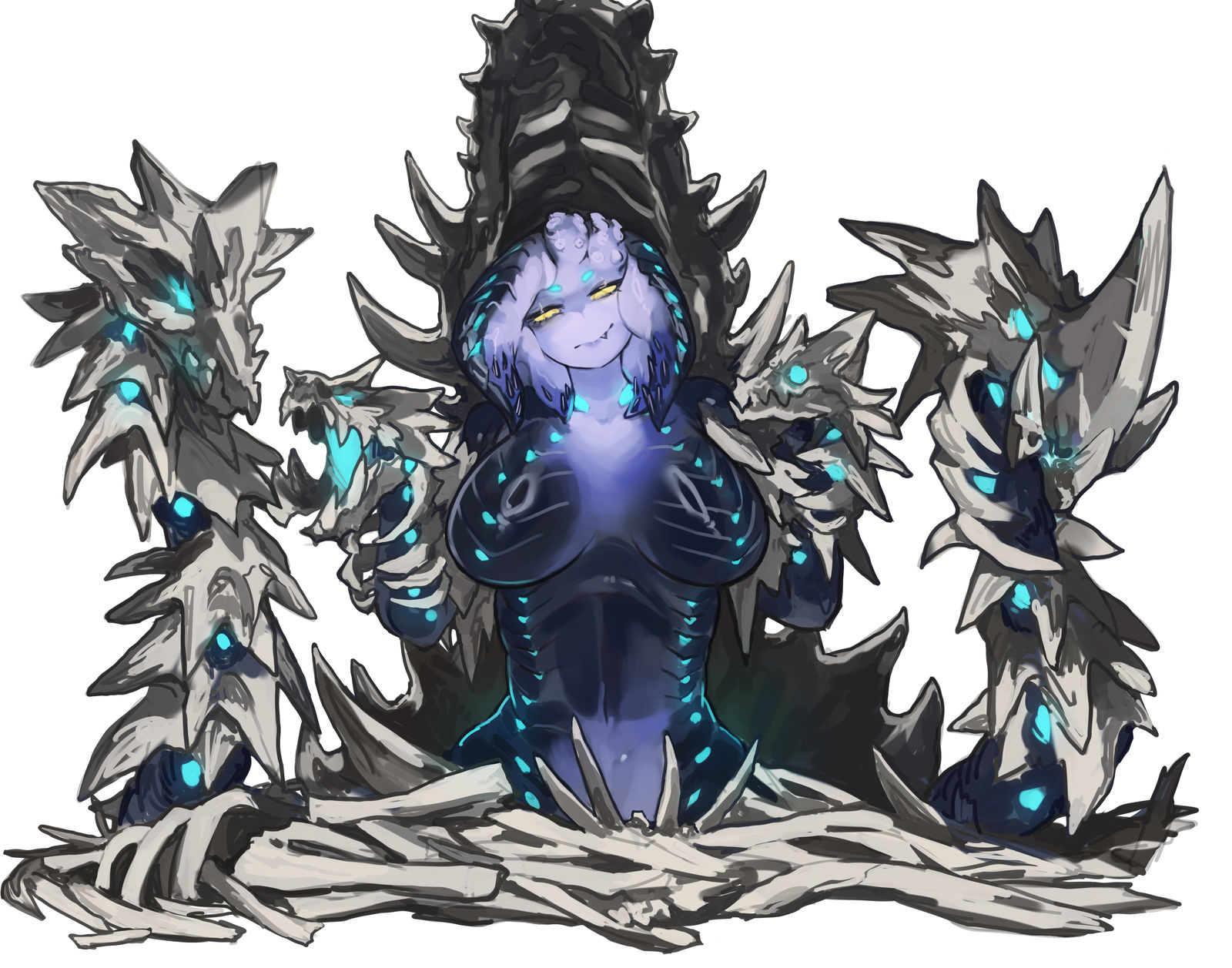 公开稿件，骸龙娘哇头像同人高清图