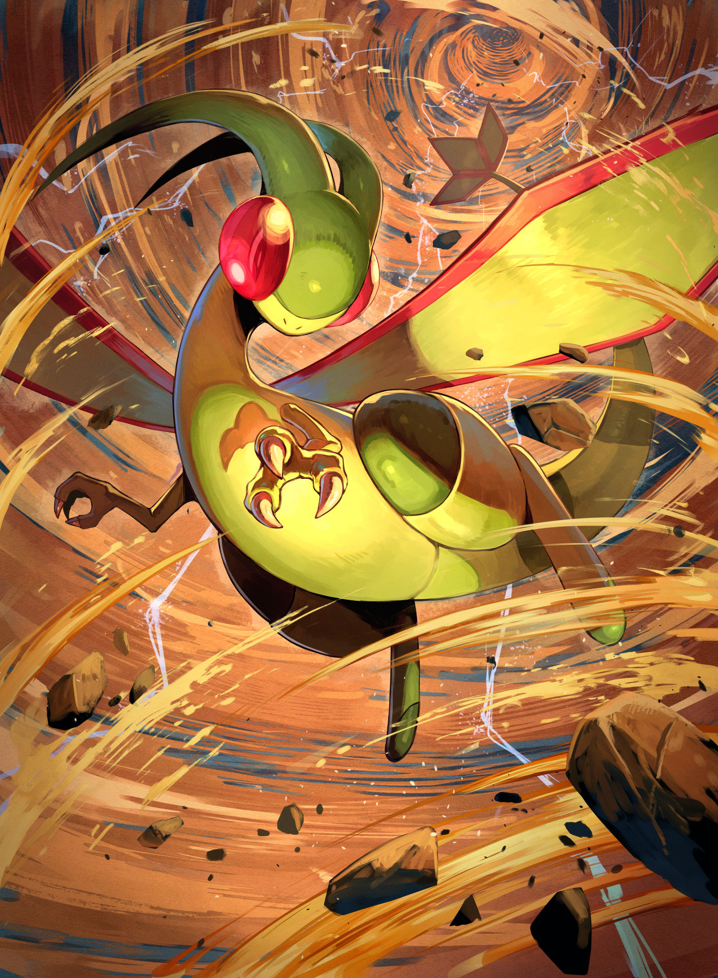 砂嵐-宝可梦口袋妖怪