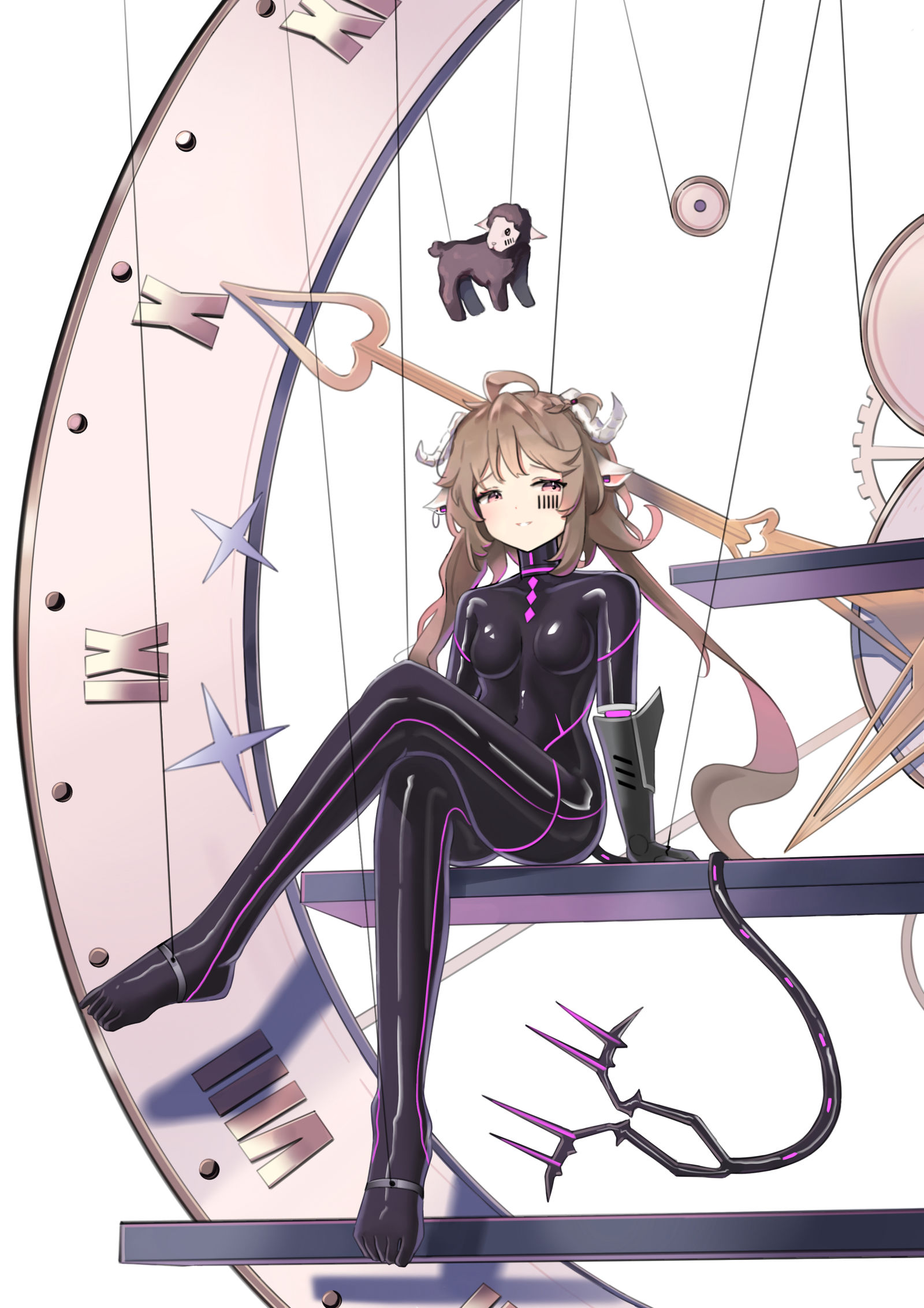 人偶小魔女艾雅法拉头像同人高清图