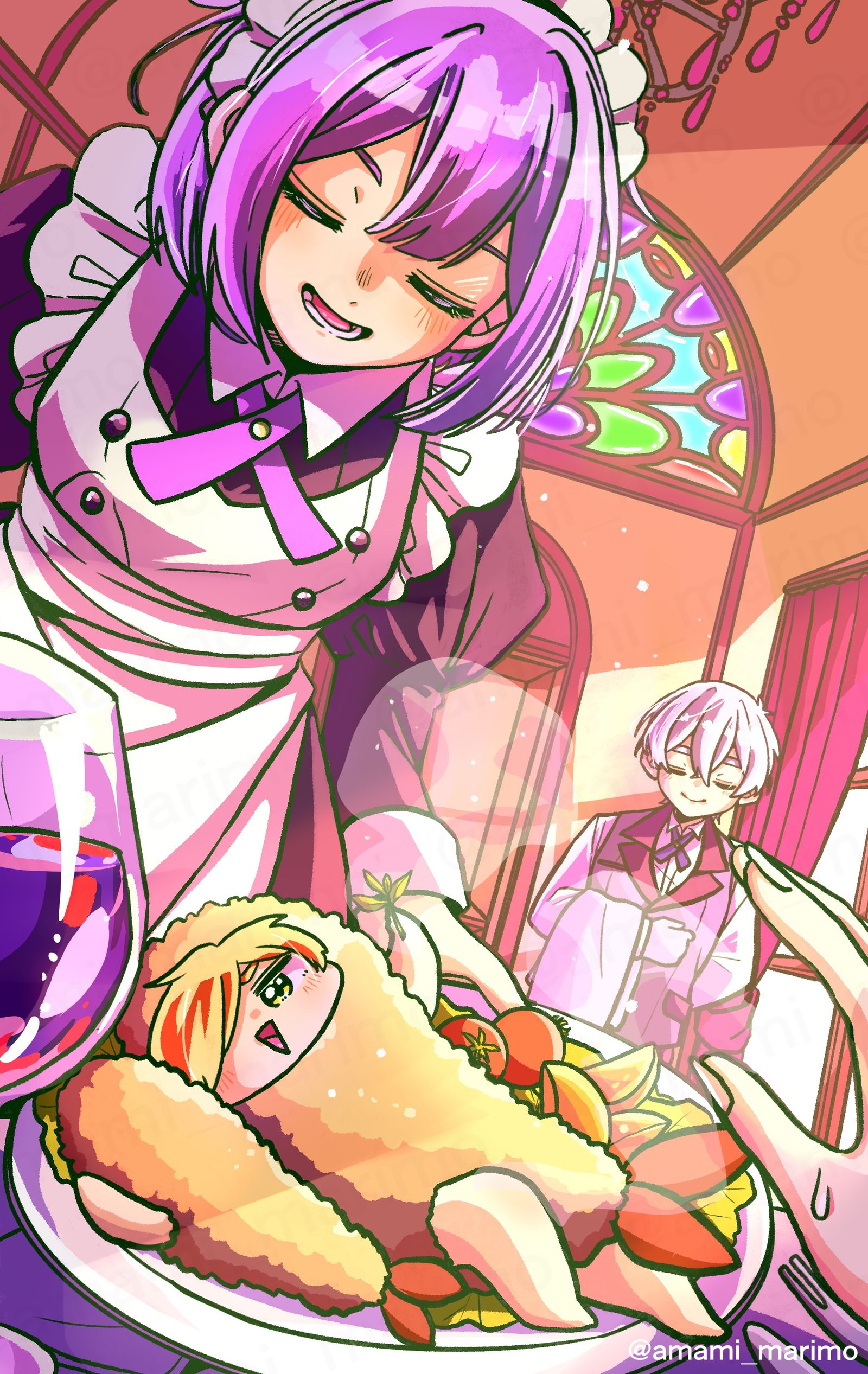 出来立てのエビフライはいかが？头像同人高清图