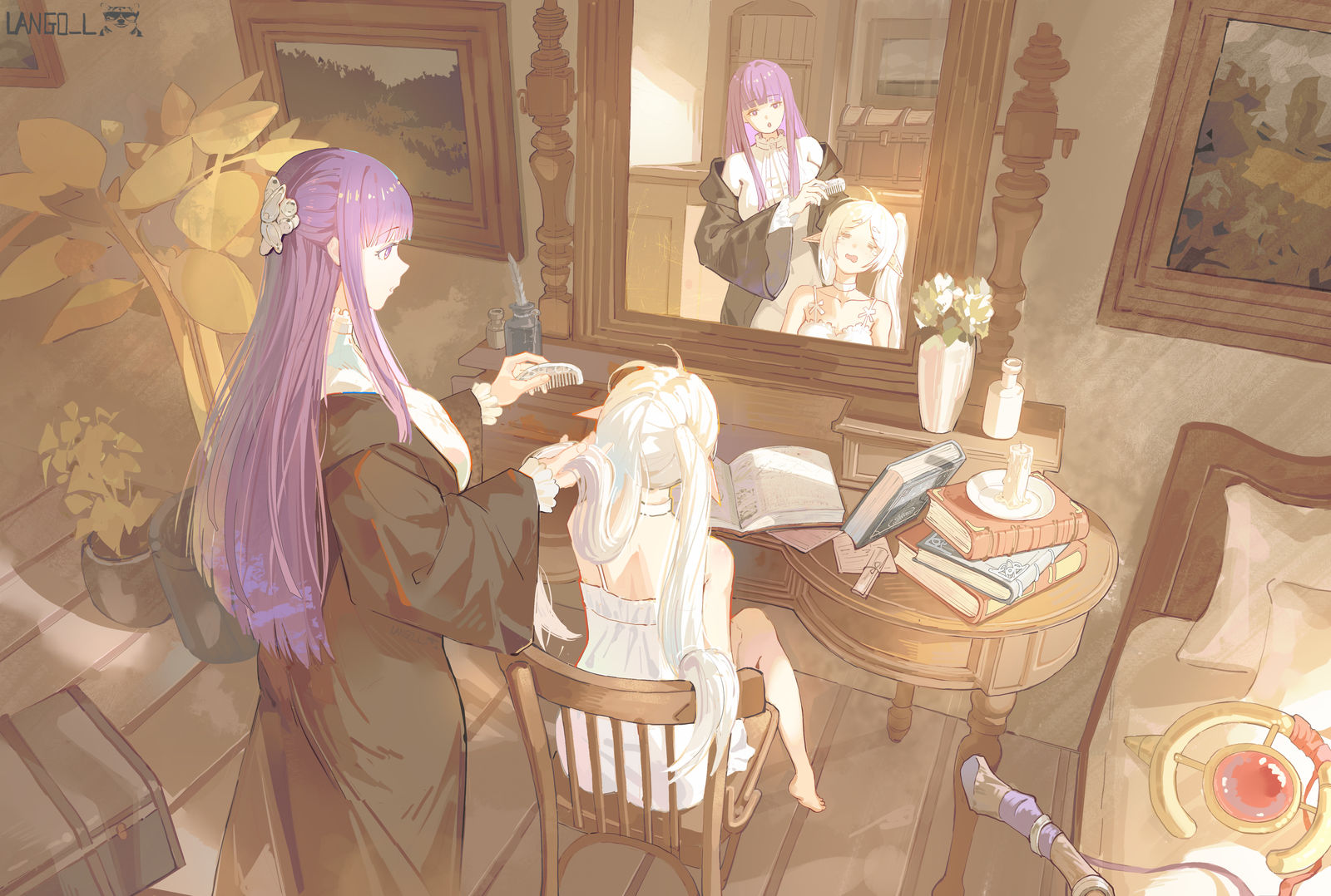 芙莉莲大人，这样真的可以吗头像同人高清图