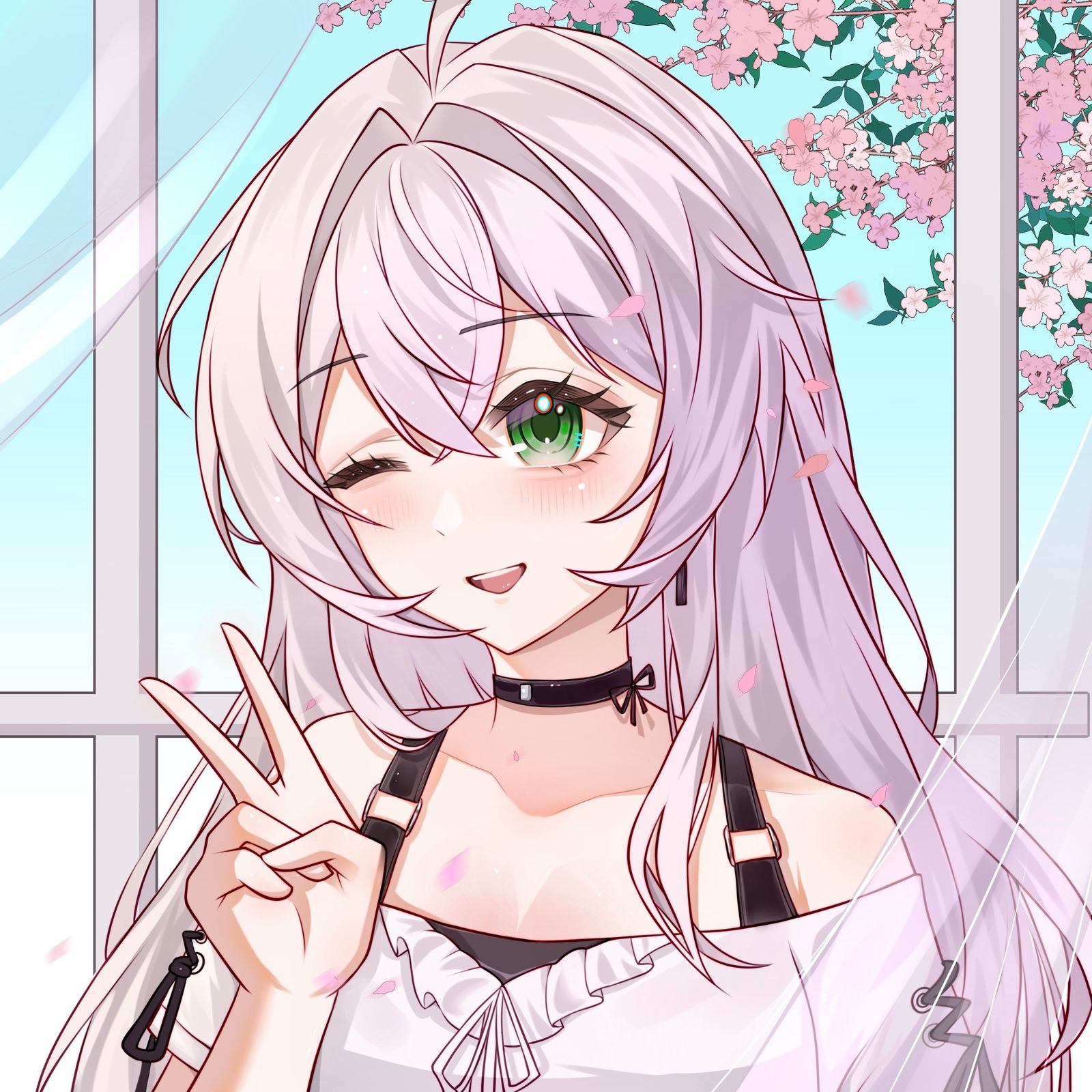 植物娘大战僵尸同人头像同人高清图