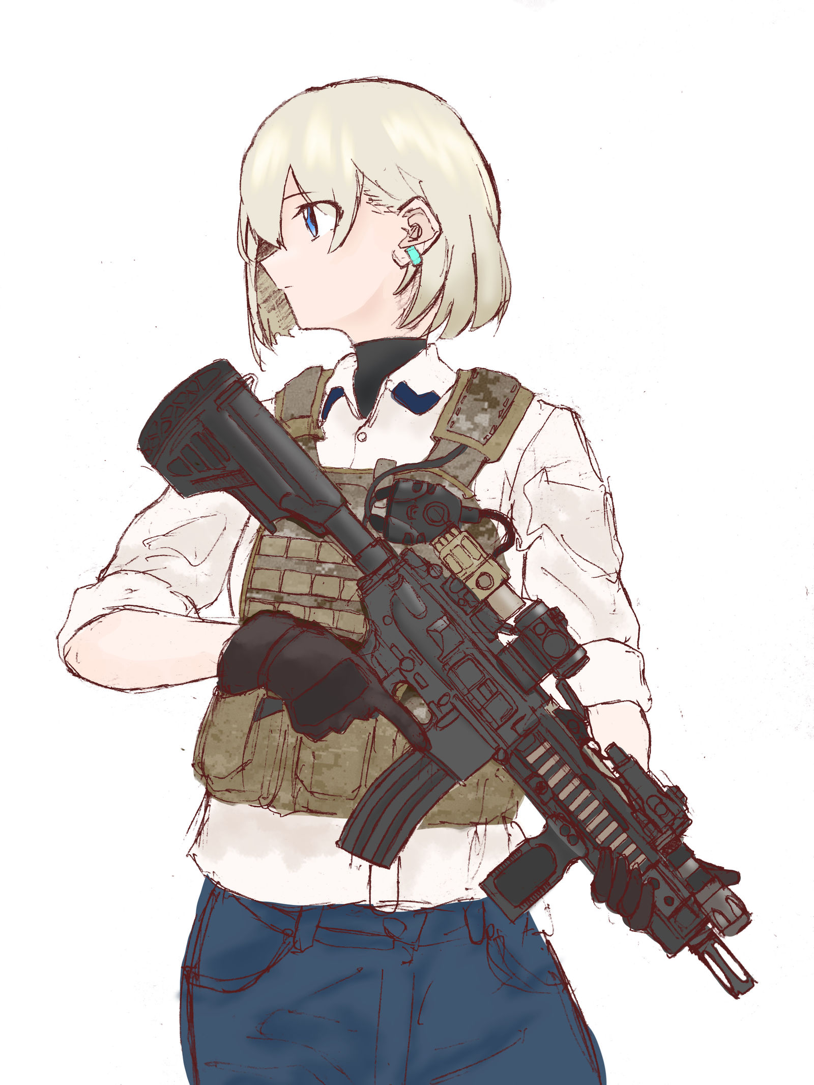 HK416d头像同人高清图