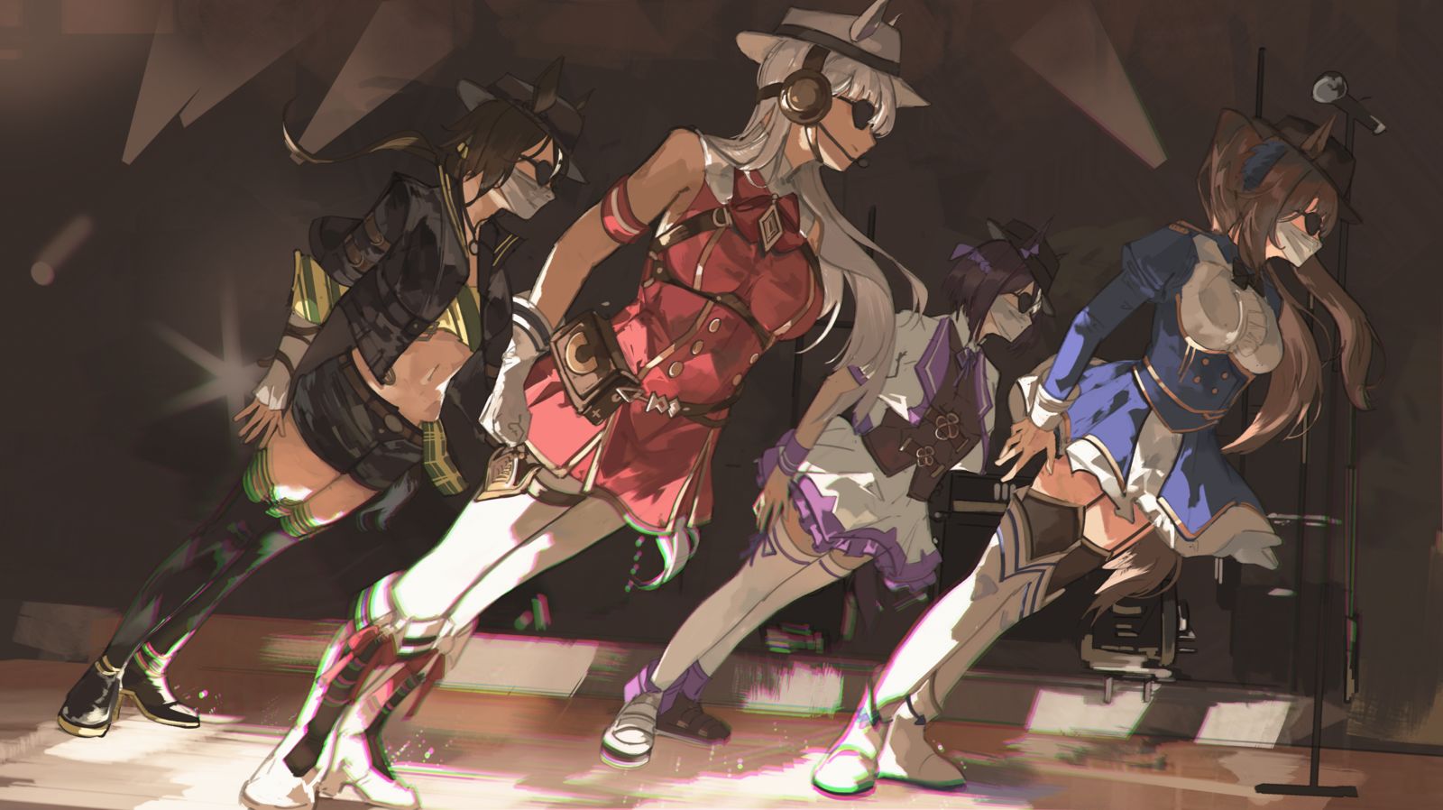 You've been hit by Team Spica插画图片壁纸