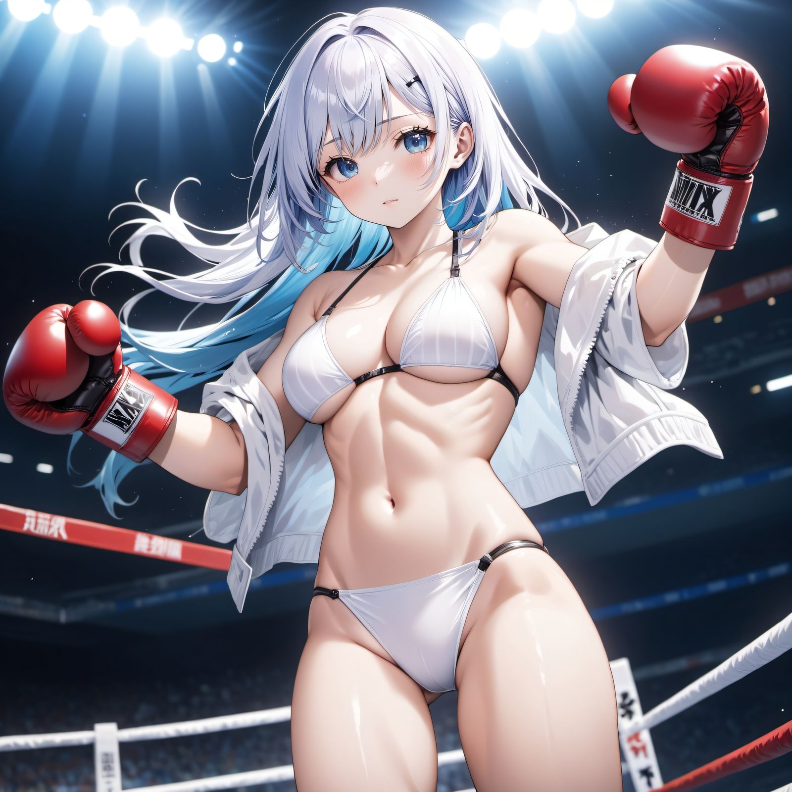 拳击少女头像同人高清图