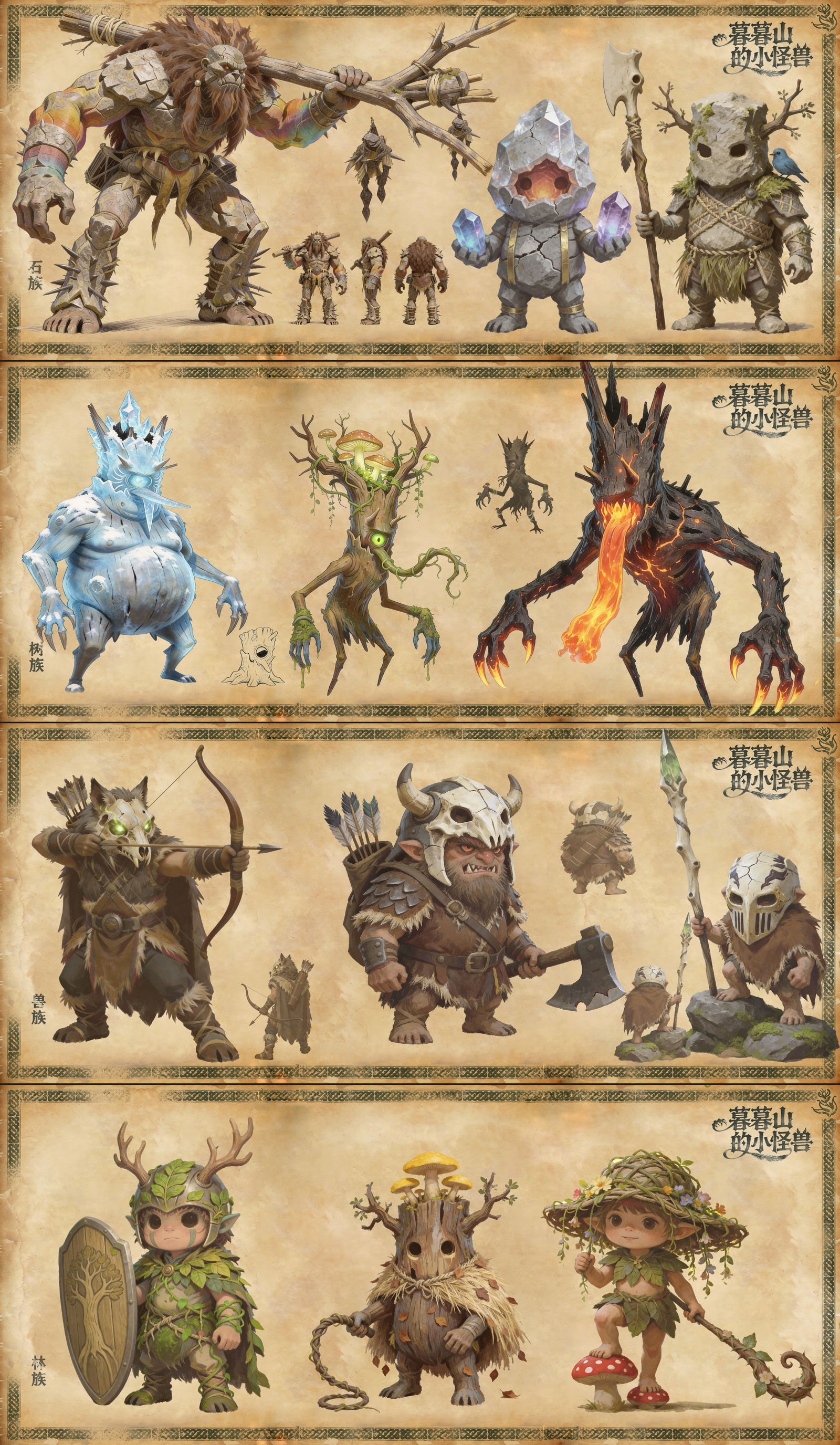 暮暮山的小怪兽头像同人高清图