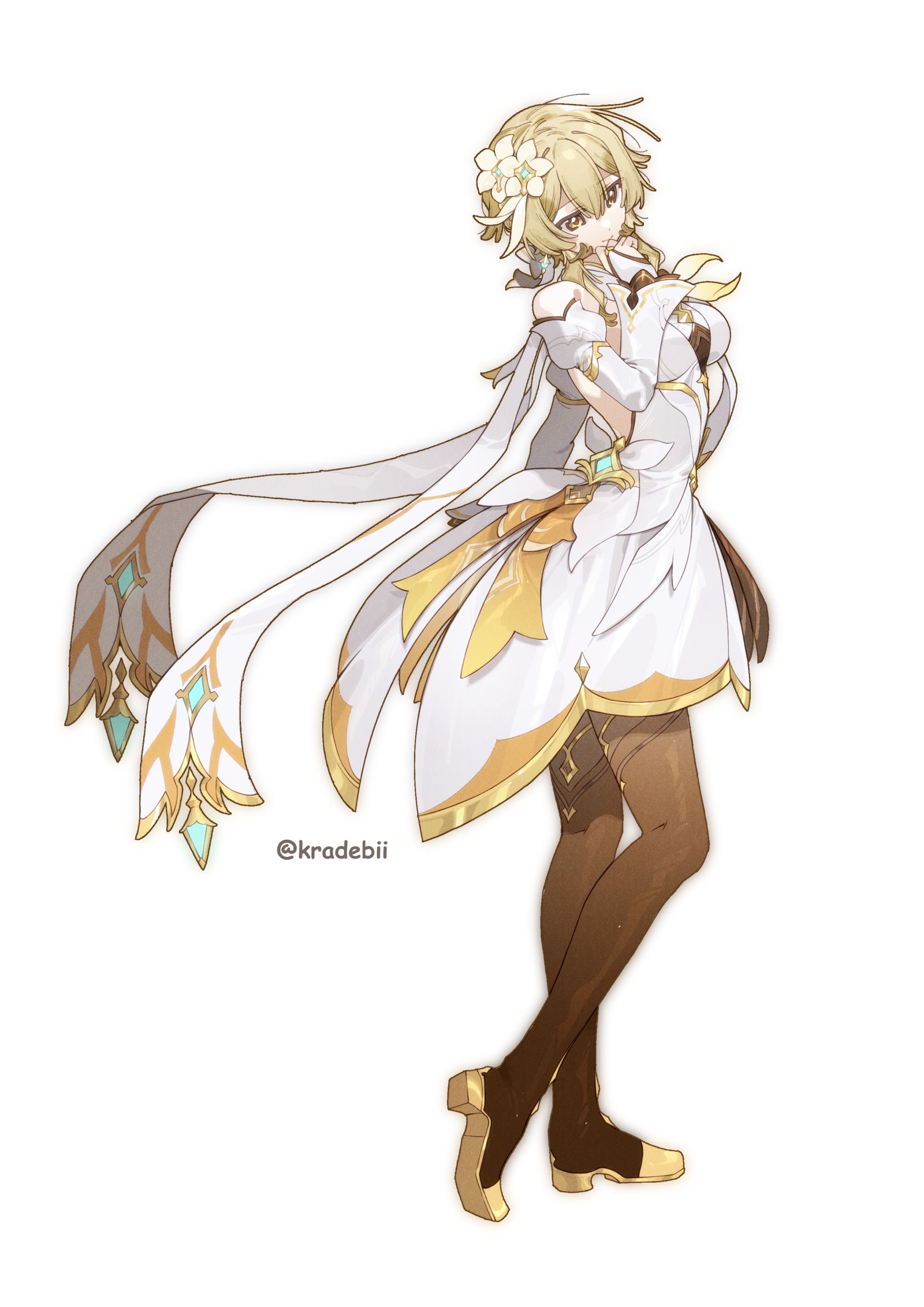 原神/GenshinImpact - Lumine头像同人高清图