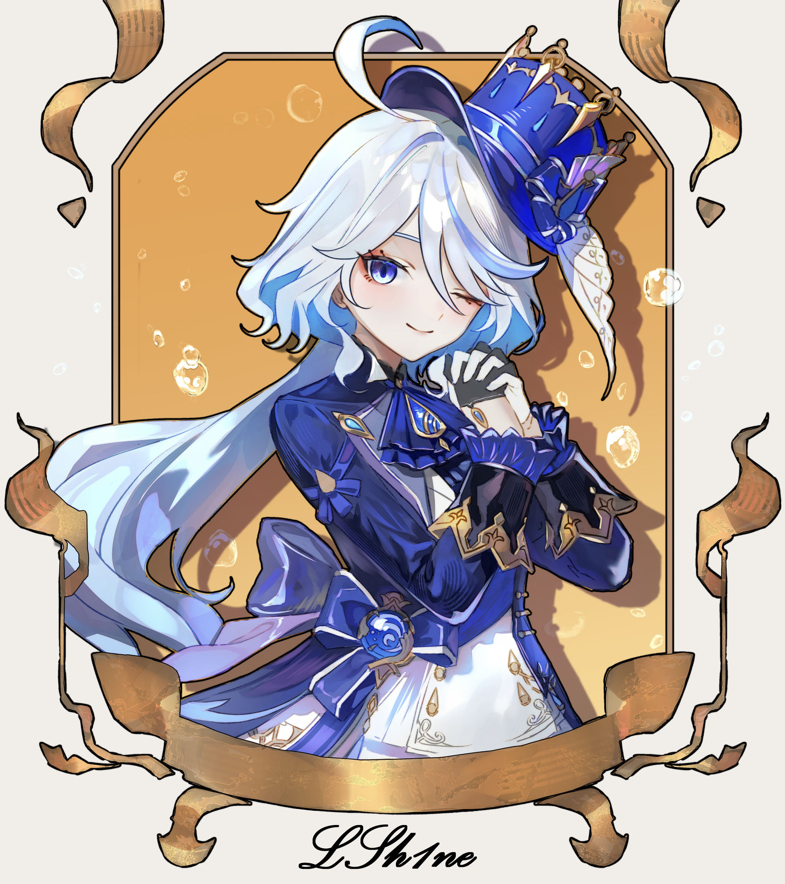 【原神】芙宁娜头像同人高清图