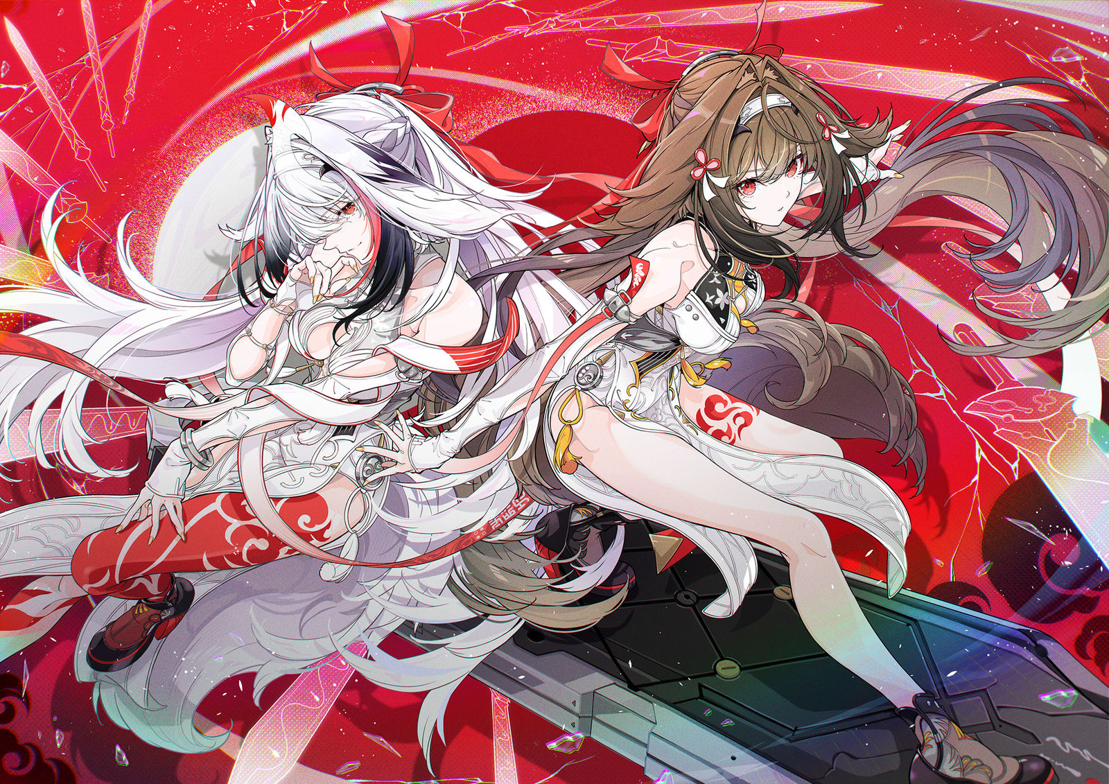 瞬きの光插画图片壁纸