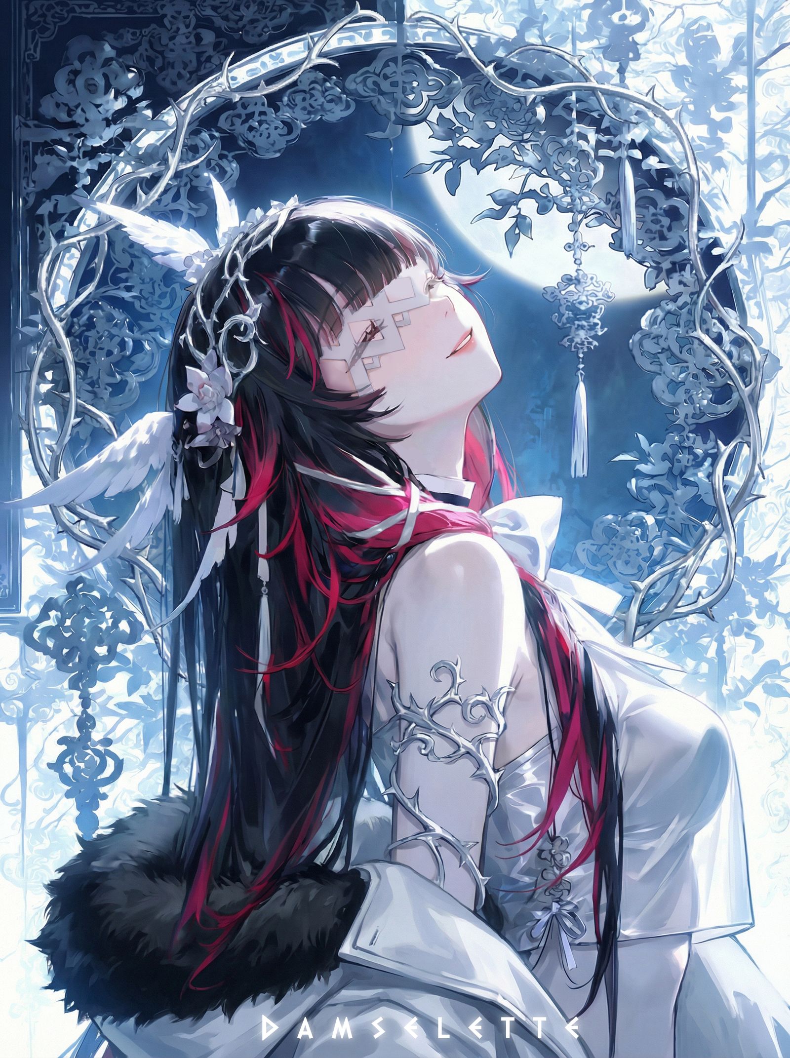 哥伦比娅插画图片壁纸