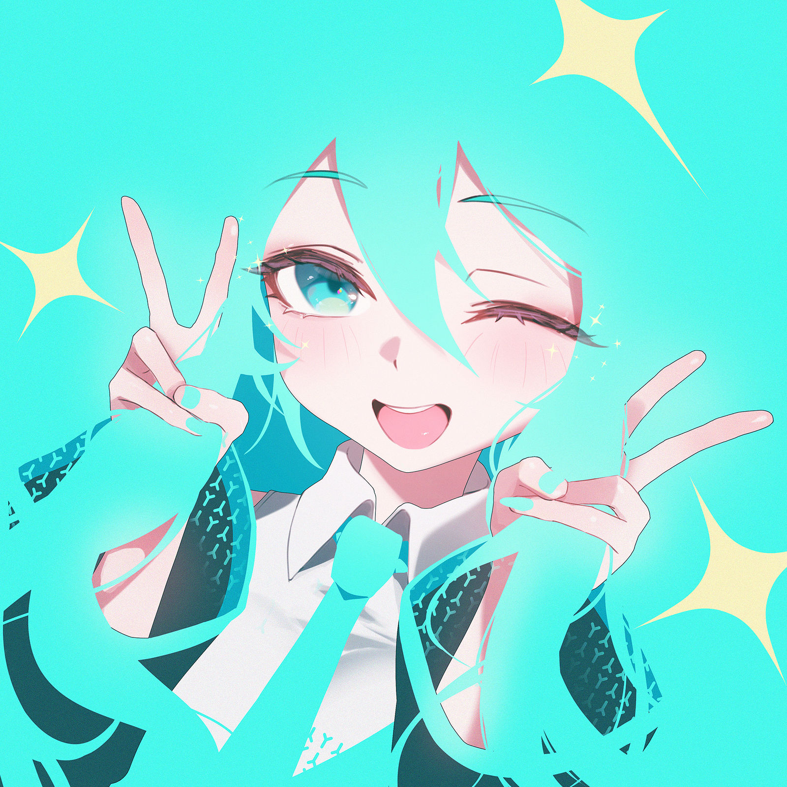 ミク插画图片壁纸