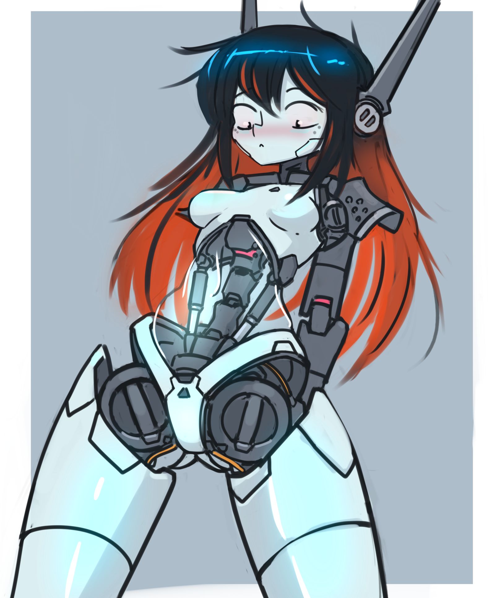 Robot girl-女孩子机械暴露