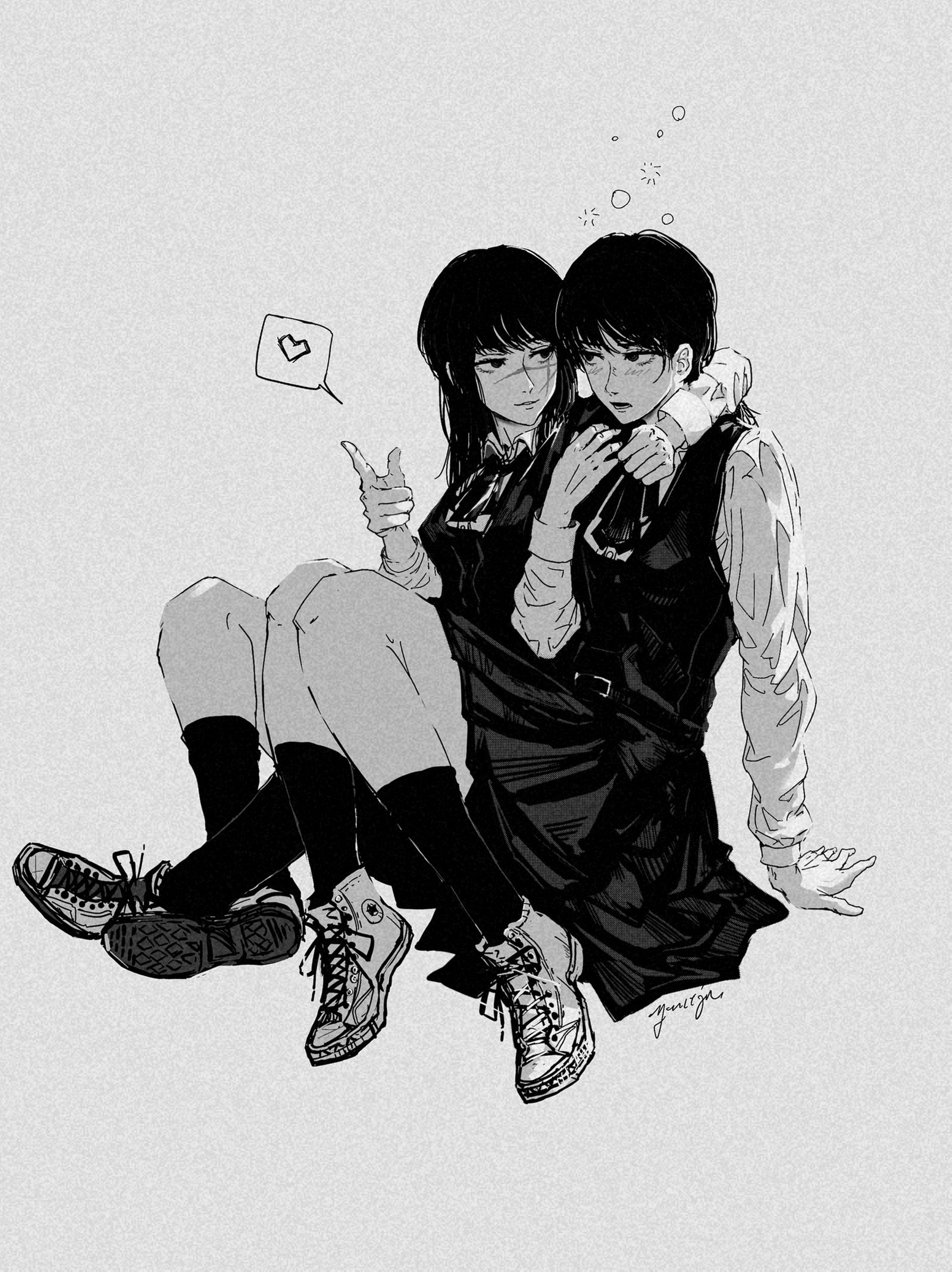 无题-电锯人三鷹アサ