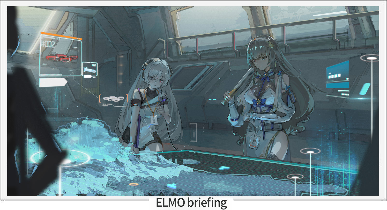 G3与黛烟-G3(ドールズフロントライン)少女前线