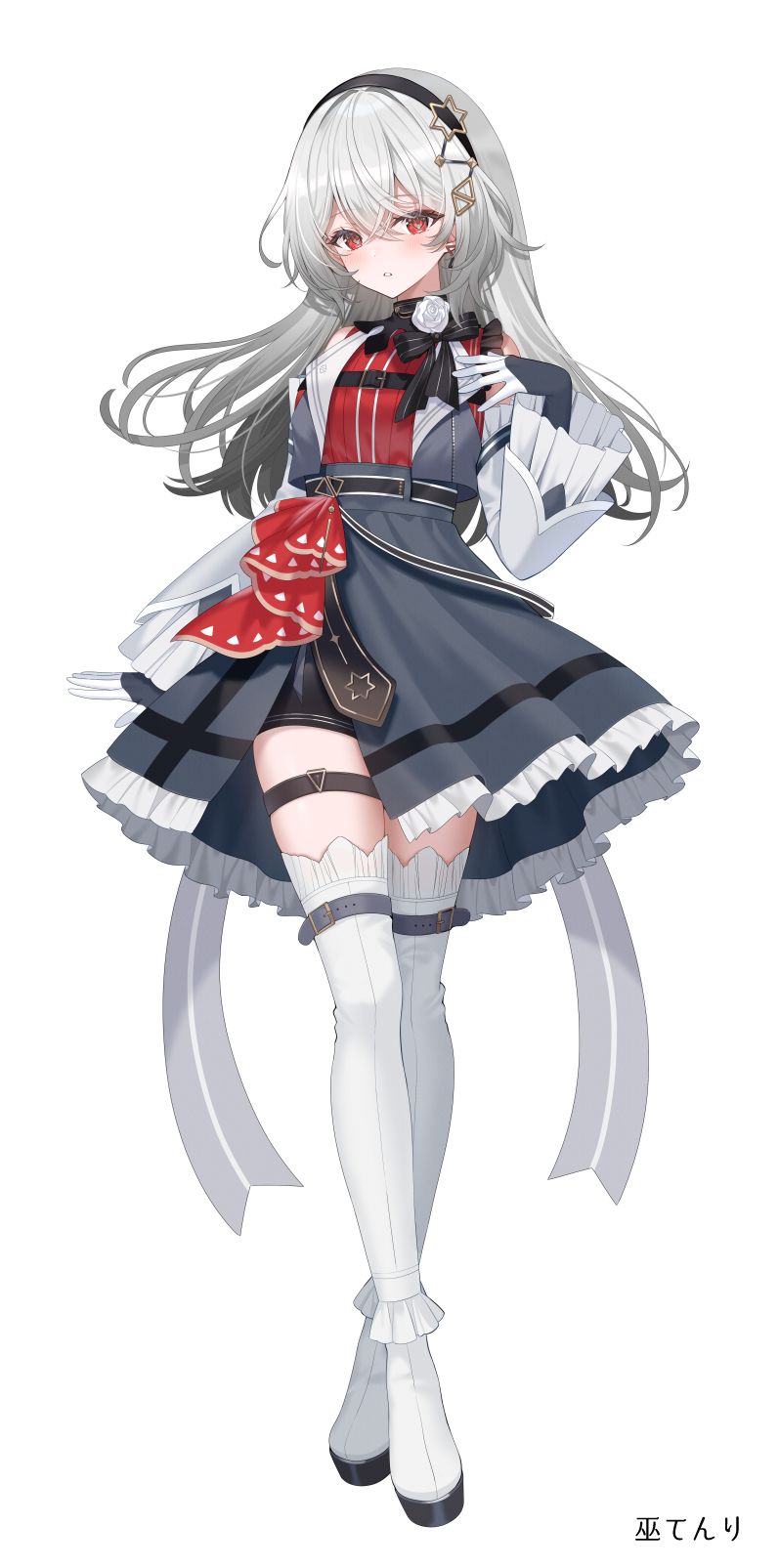 巫てんり/新衣装キービジュアル头像同人高清图