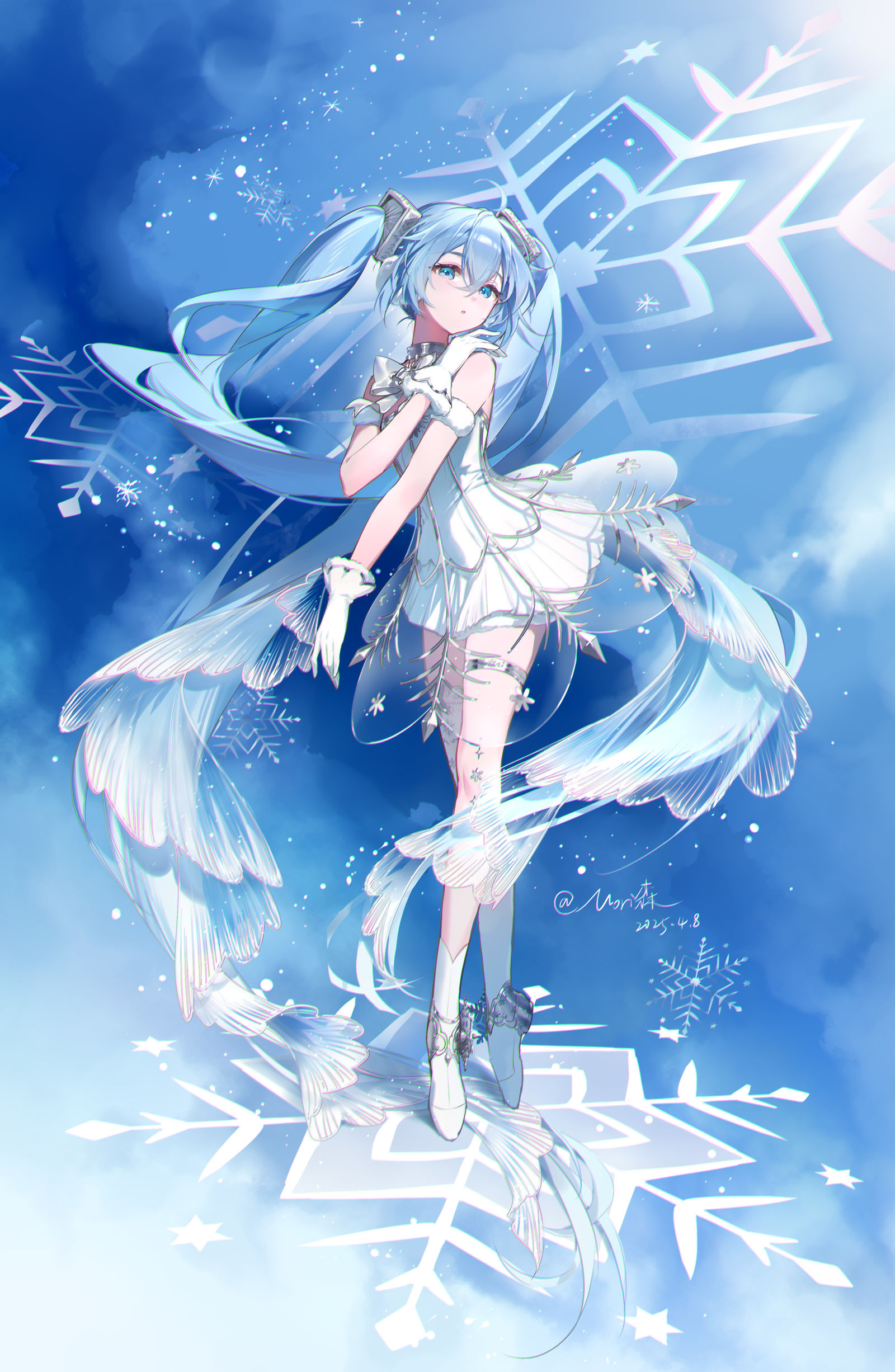 Day 3 miku头像同人高清图