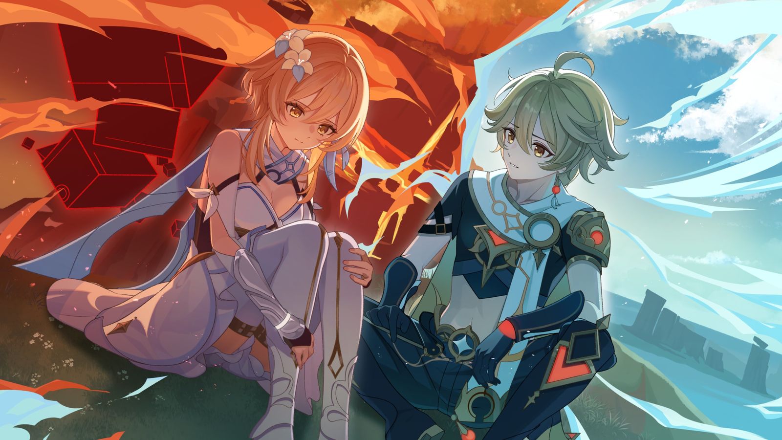 あなたがいる時空插画图片壁纸