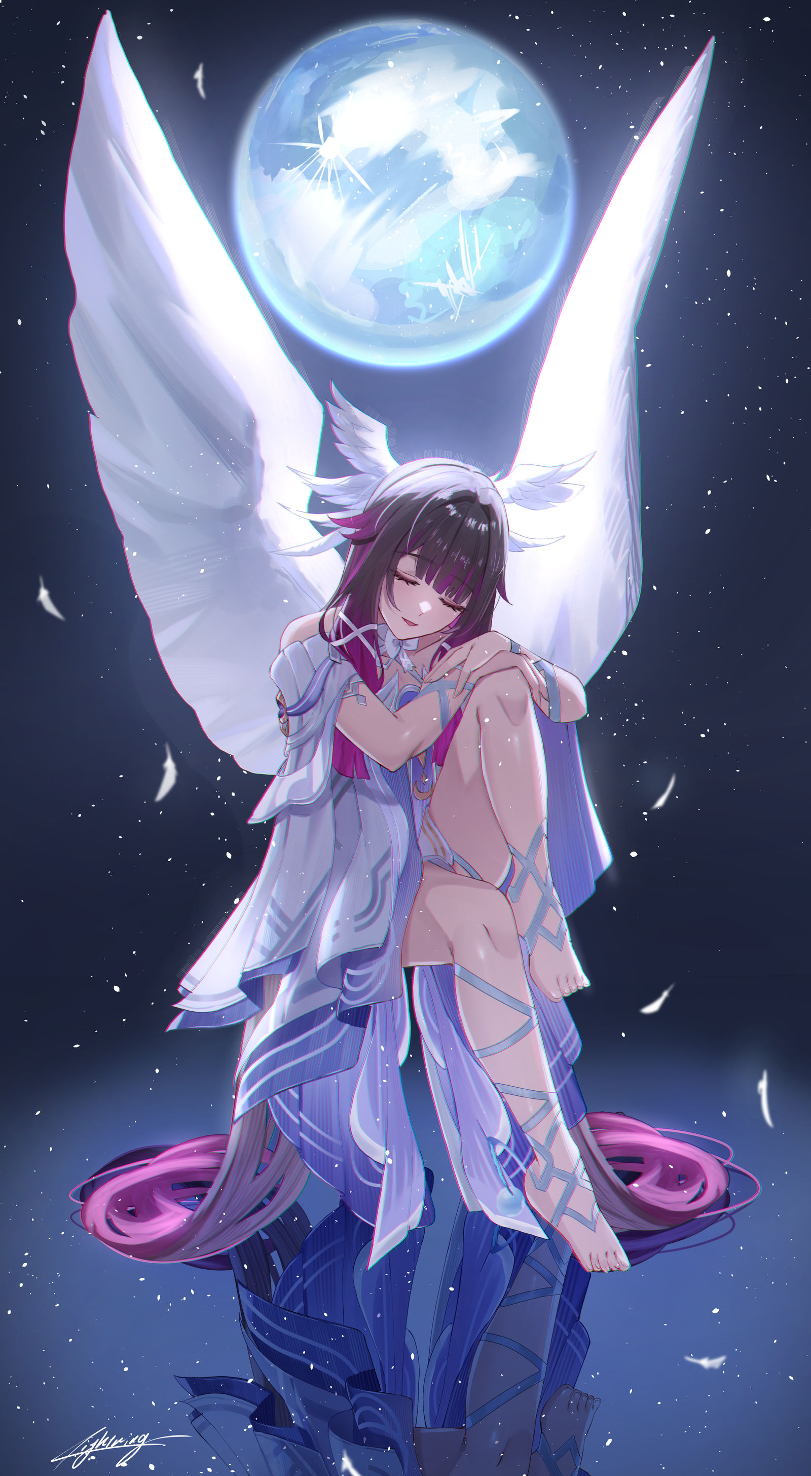 コロンビーナ插画图片壁纸