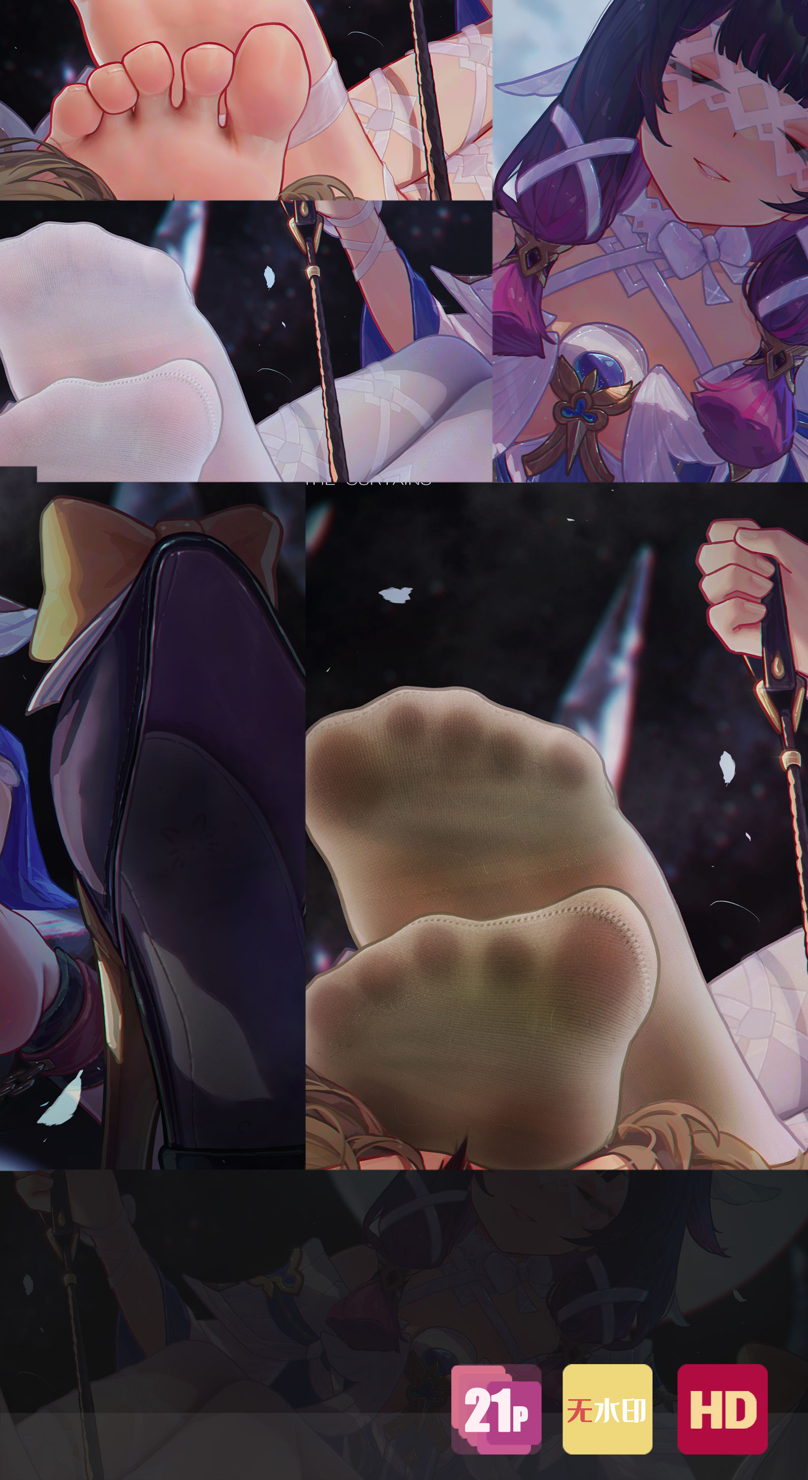 【93期】帷间夜曲插画图片壁纸