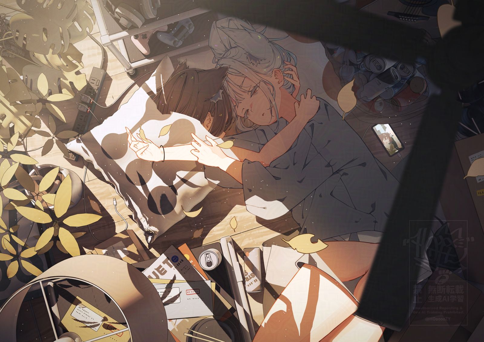 君と暮らしていた插画图片壁纸