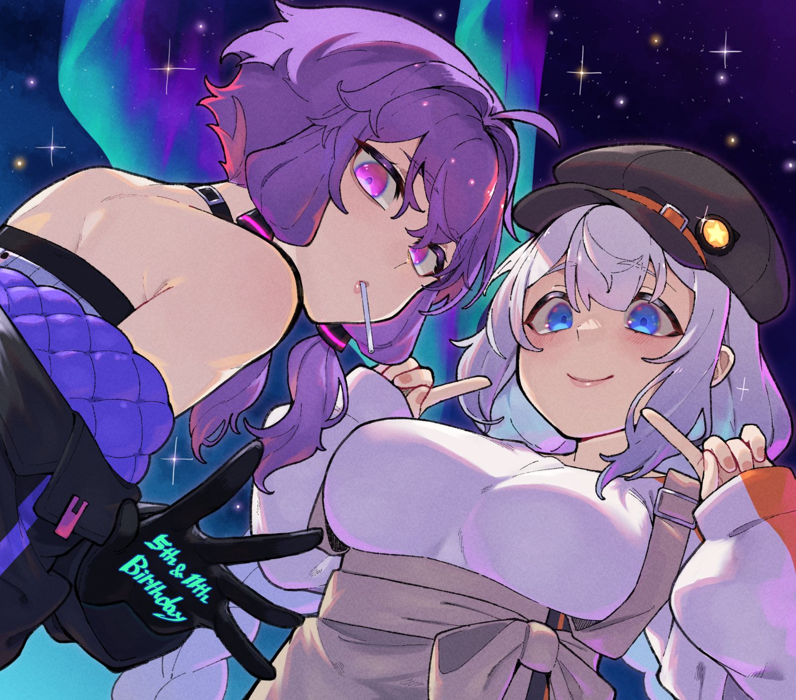 きずゆか誕生日絵2022头像同人高清图